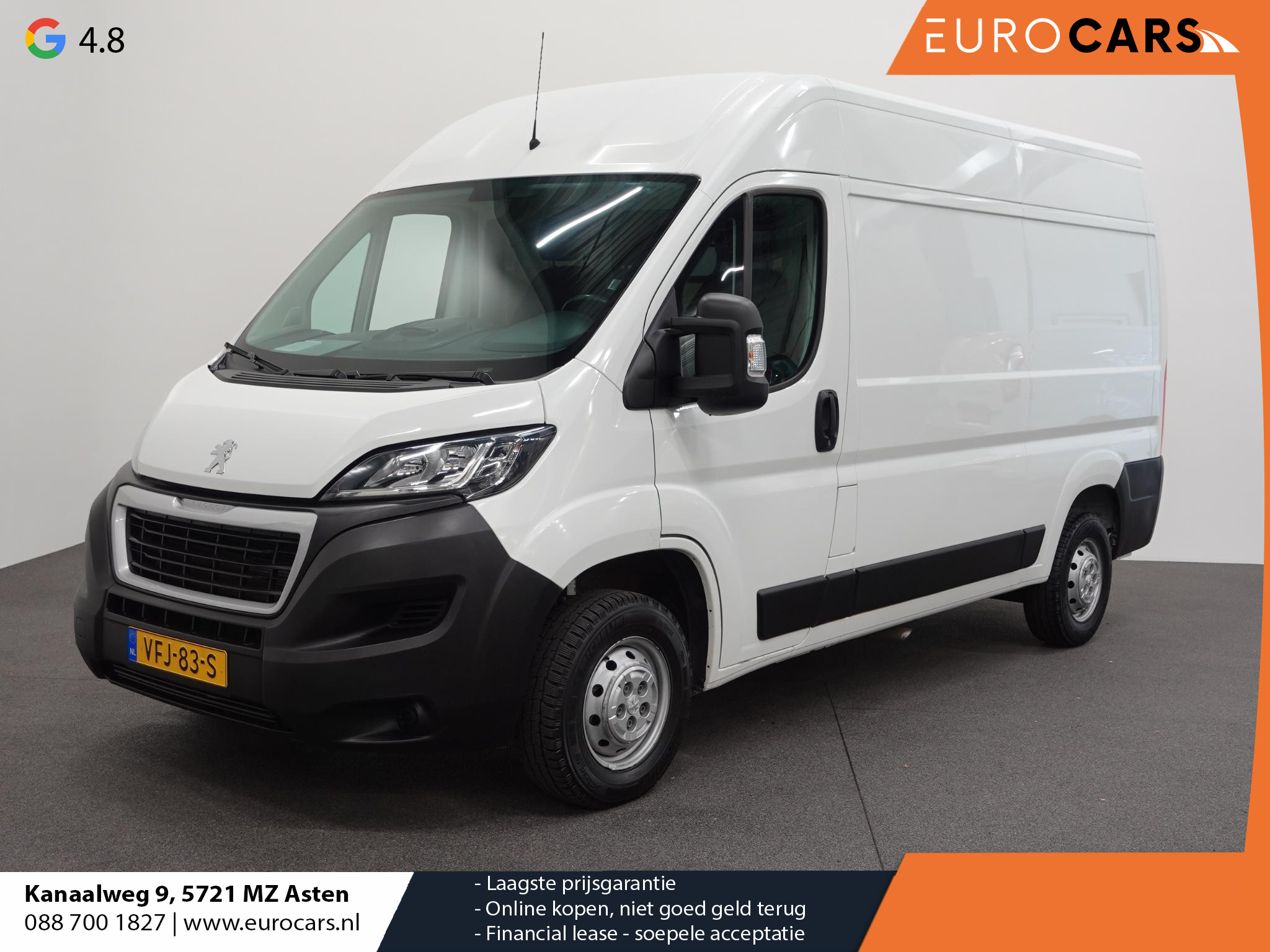 Peugeot Boxer 140pk L2H2 Premium Cruise control Trekhaak Parkeersensoren Airco
