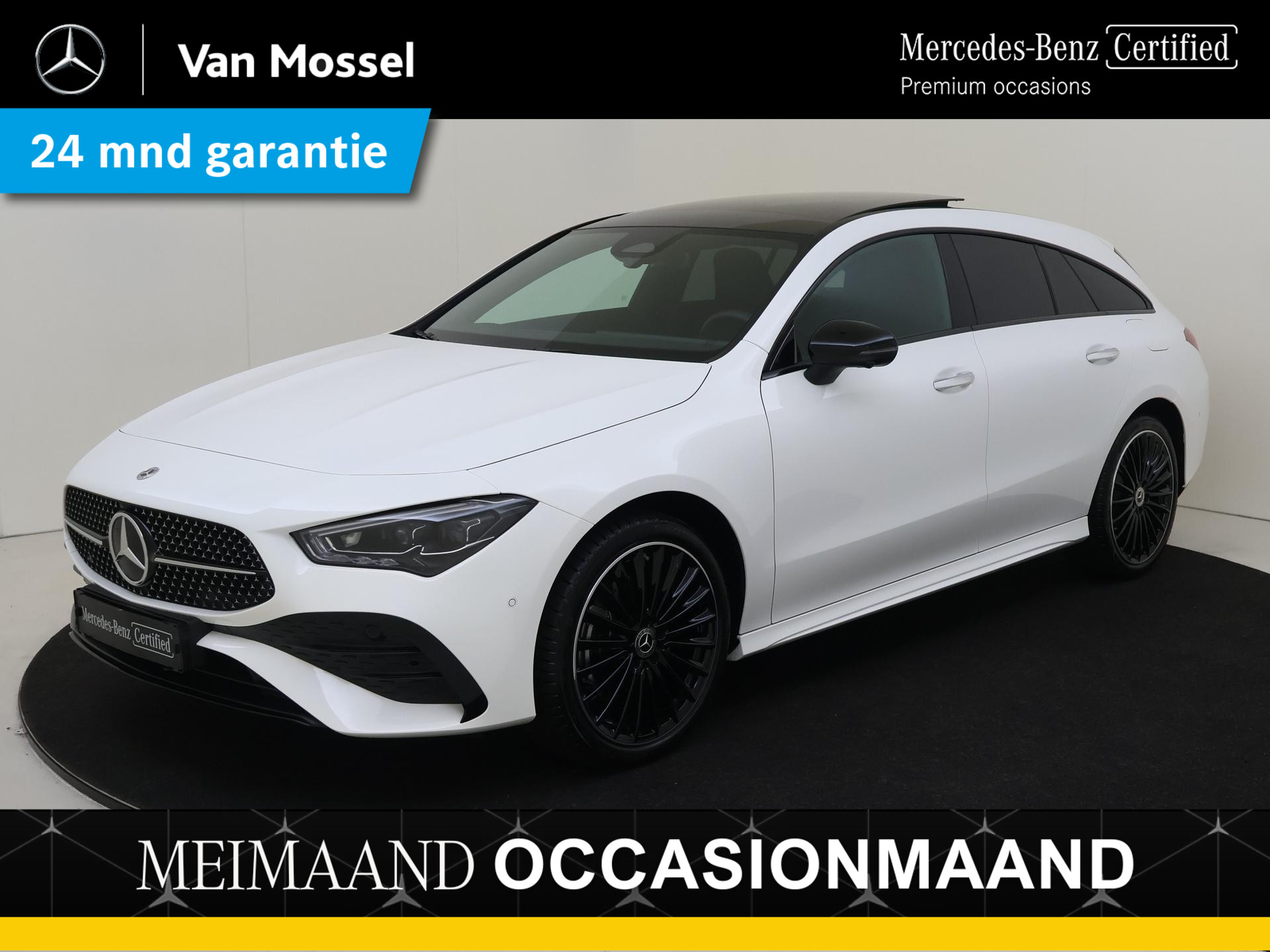 Mercedes-Benz CLA Shooting Brake 250 e AMG Line / Panorama Dak / Memory Seats / Nightpakket / 360 Camera / 19'' multispaak / Nightpakket /