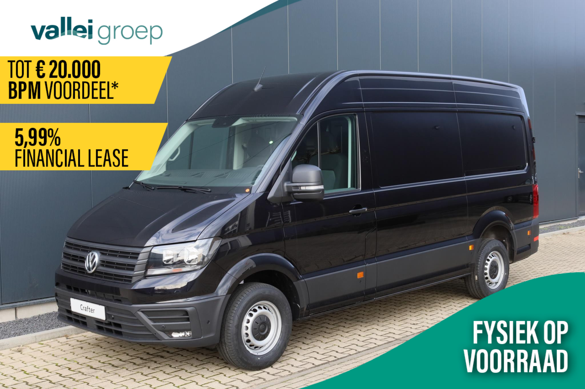 Volkswagen Crafter 2.0 TDI EU6 140PK DSG Trendline L3H3 GVW 3.5T WB 3640 MM | Trekhaak | Camera | Clima | DAB