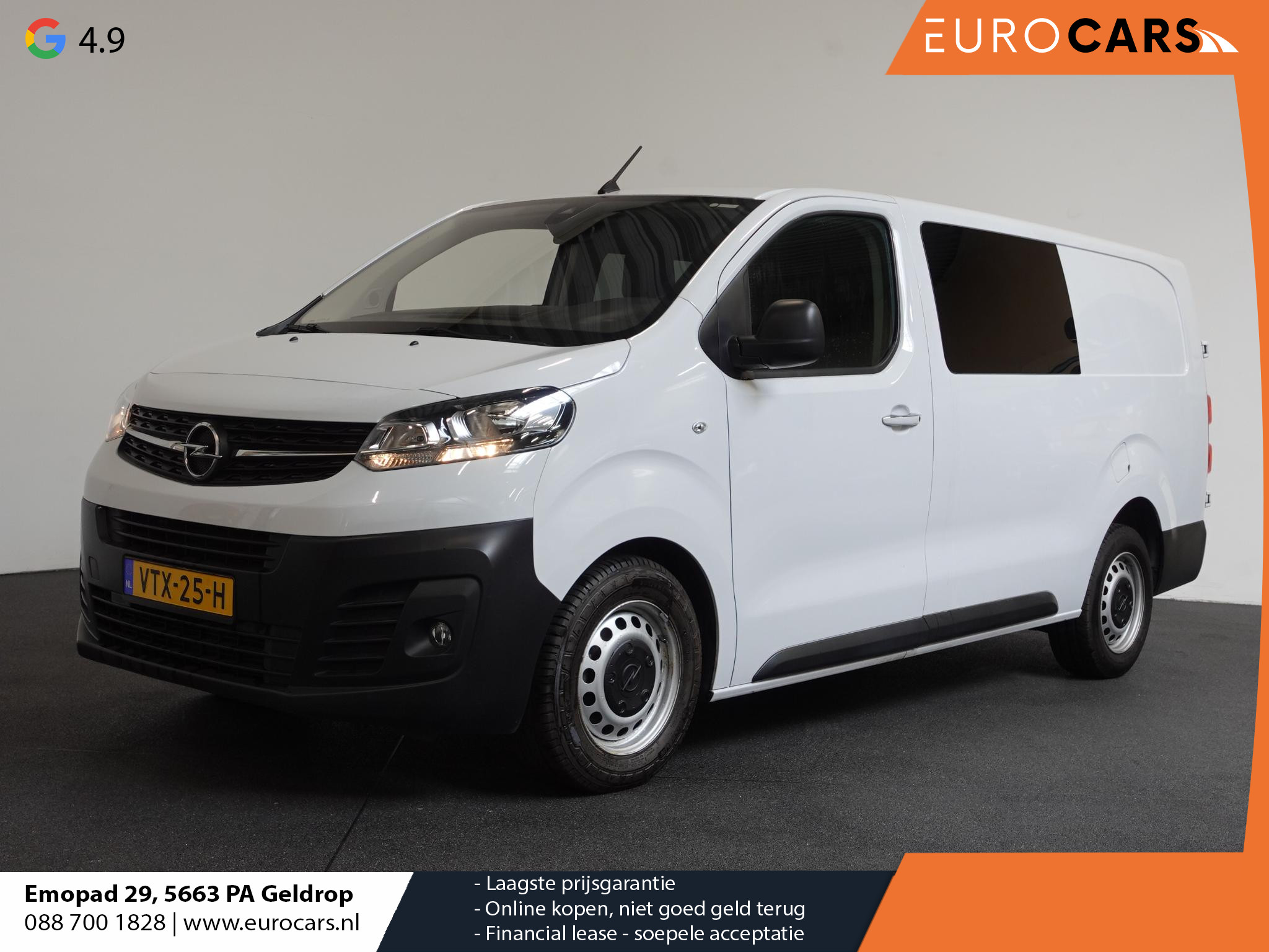 Opel Vivaro 2.0 CDTI L3H1 Dubbele Cabine Edition Navigatie Trekhaak Cruise control Airco
