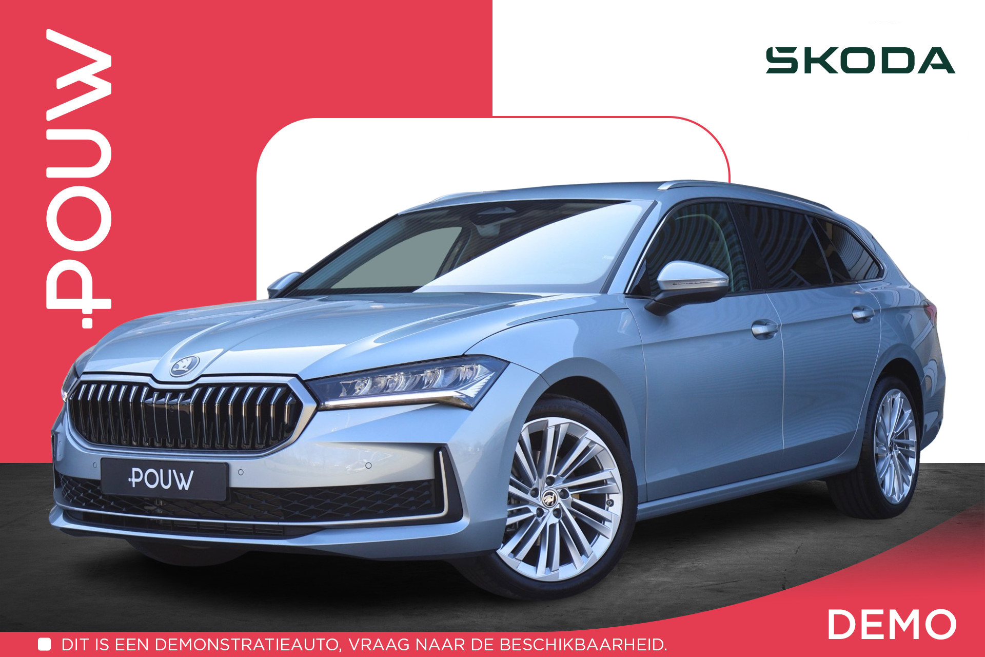 Škoda Superb Combi 1.5 TSI 150pk DSG MHEV First Edition | Suite Interieur | Familie Pakket | Trekhaak Uitklapbaar