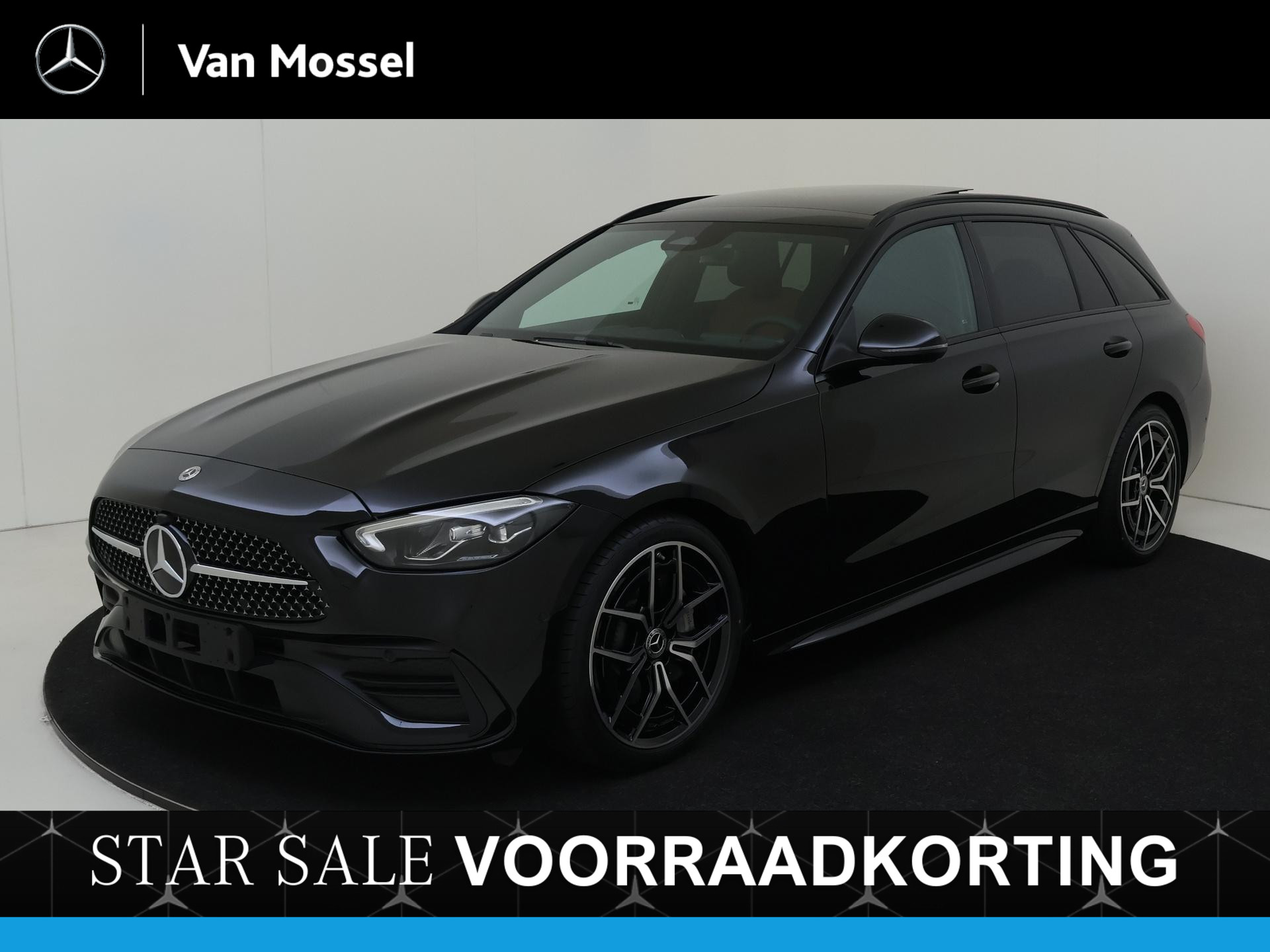 Mercedes-Benz C-Klasse 180 Star Edition AMG Line - Panoramadak - Distronic - Nightpakket - 19 Inch