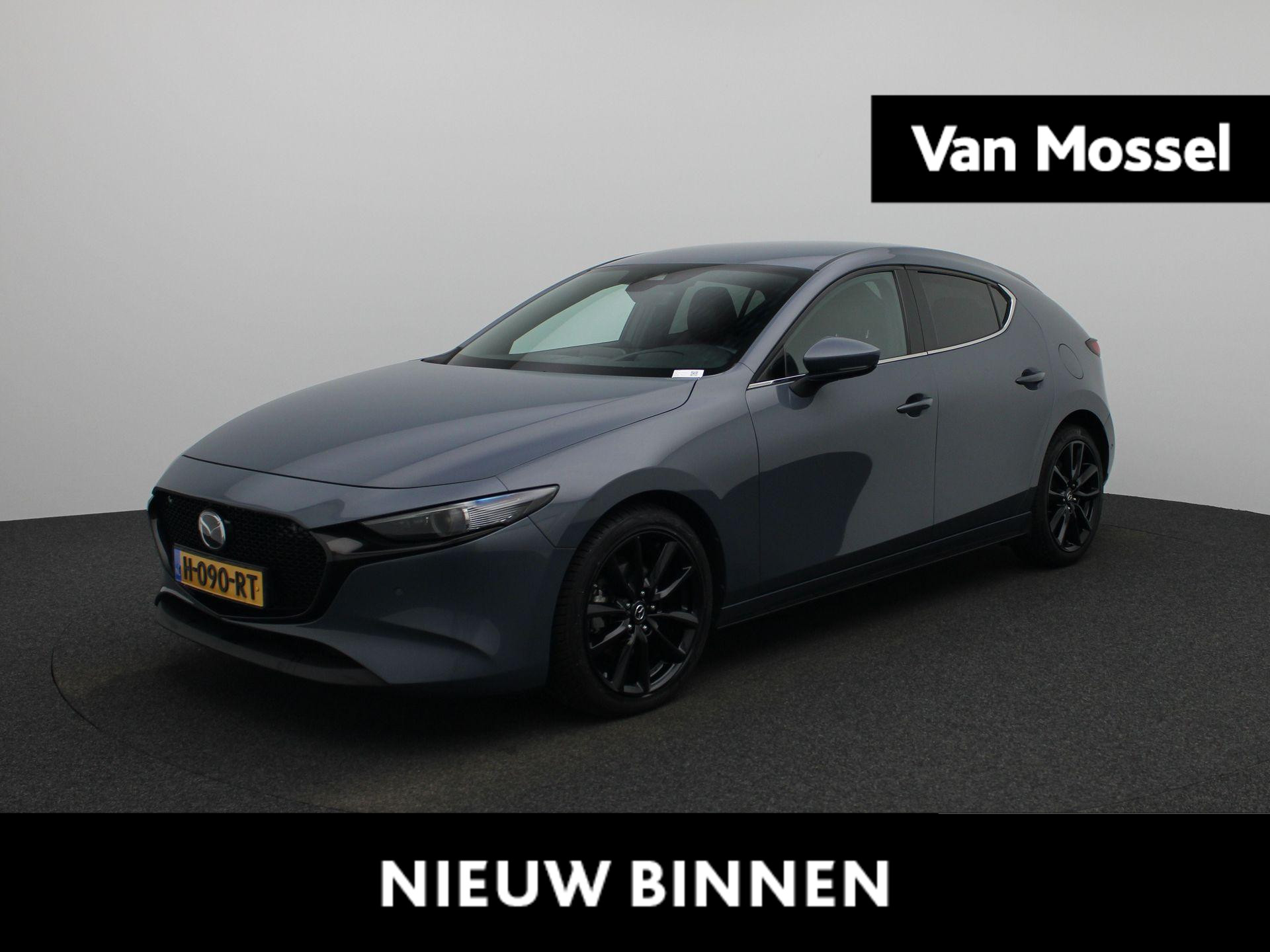 Mazda 3 2.0 e-SkyActiv-X M Hybrid 180 Luxury | LEDER INTERIEUR | NAVIGATIE | PARKEERSENSOREN | CLIMATE CONTROL | LED VERLICHTNG |