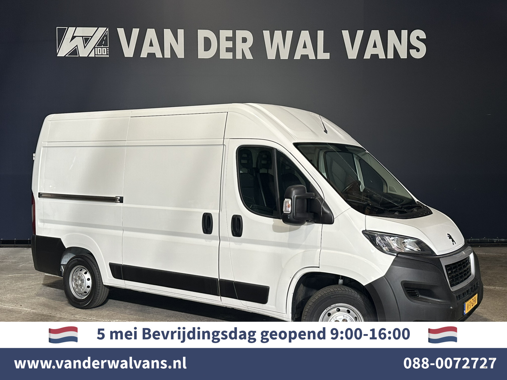 Peugeot Boxer 2.2 BlueHDi 120pk L2H2 Euro6 Airco | Parkeersensoren Bijrijdersbank