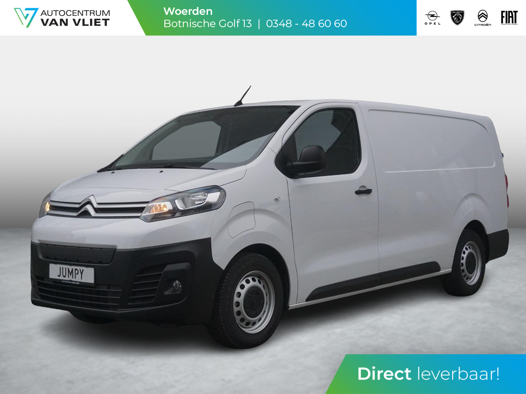 Citroën ë-Jumpy 8x L3 75 kWh | navi incl. Apple Carplay | camera | rijklaarprijs