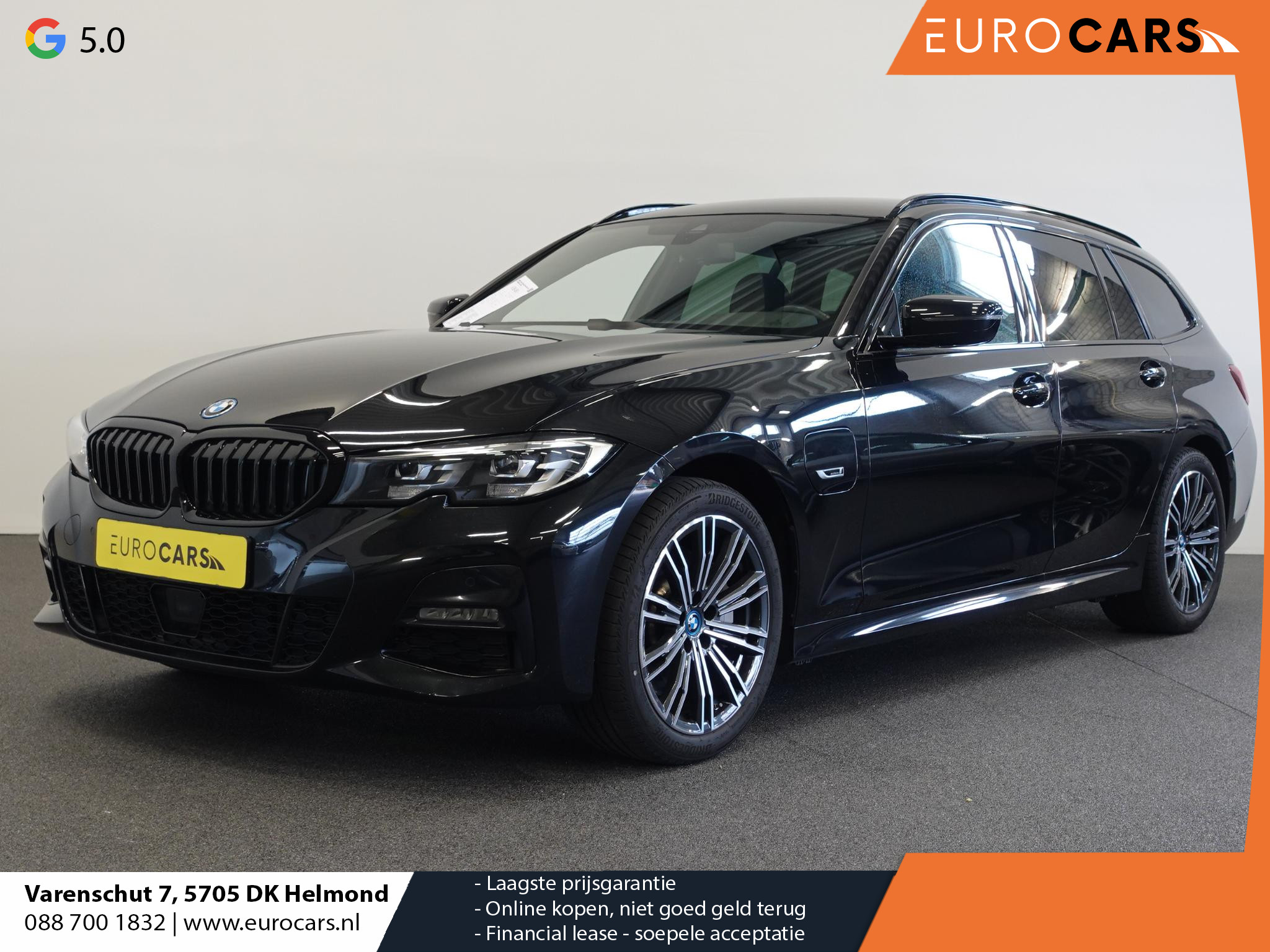 BMW 3 Serie Touring 330e xDrive 292 PK 4WD M Sport Airco ECC Stoel|Stuurverwarming Full LED 18" Velgen Navi Prof Carplay PDC VA Trekhaak Elektrisch Sensatec