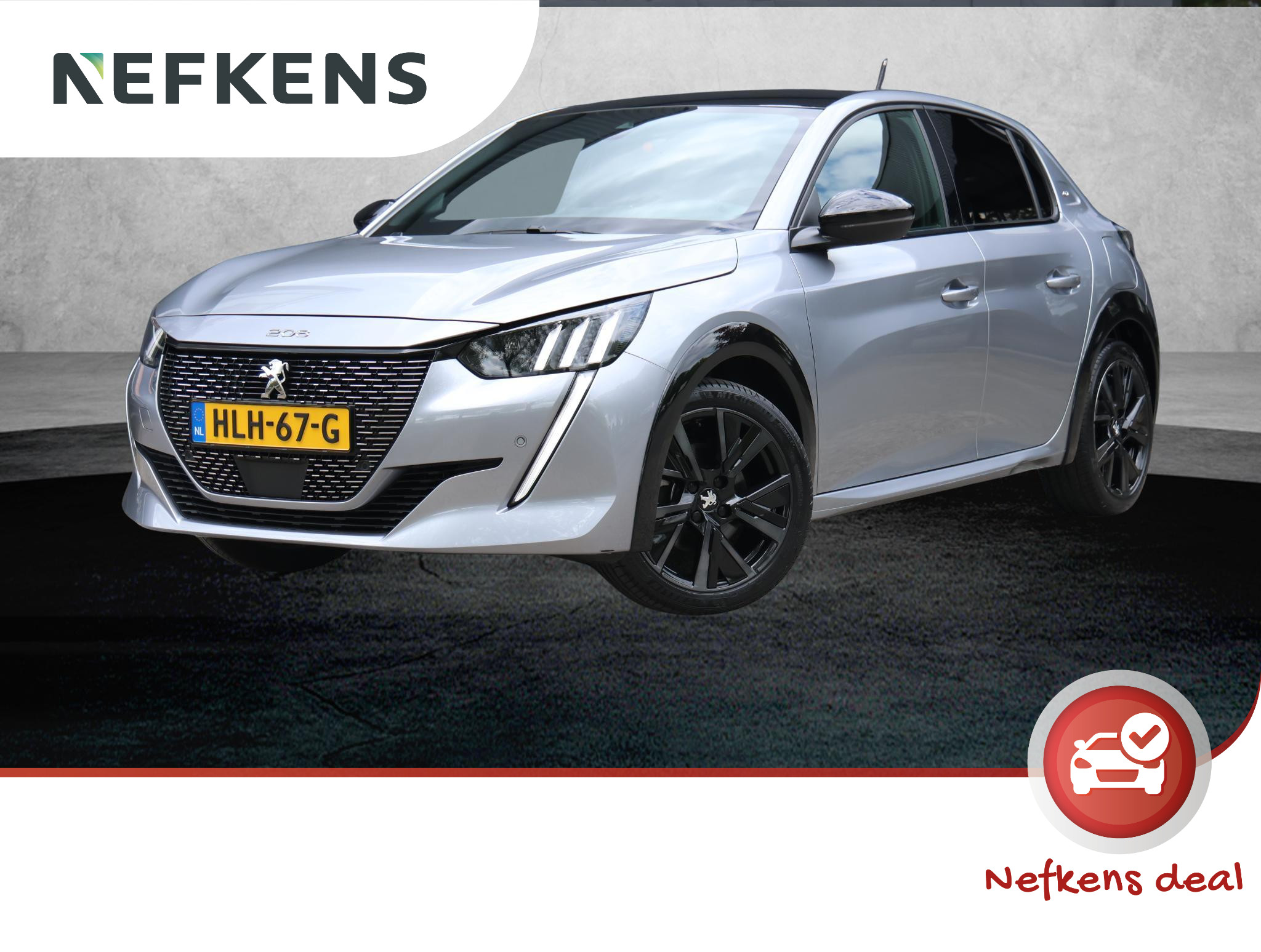 Peugeot 208 1.2 100PK GT | Adaptive CruiseControl | Navigatie | Achteruitrij Camera | AppleCarplay/AndroidAuto | Privacy Glass | Keyless | Two-tone |