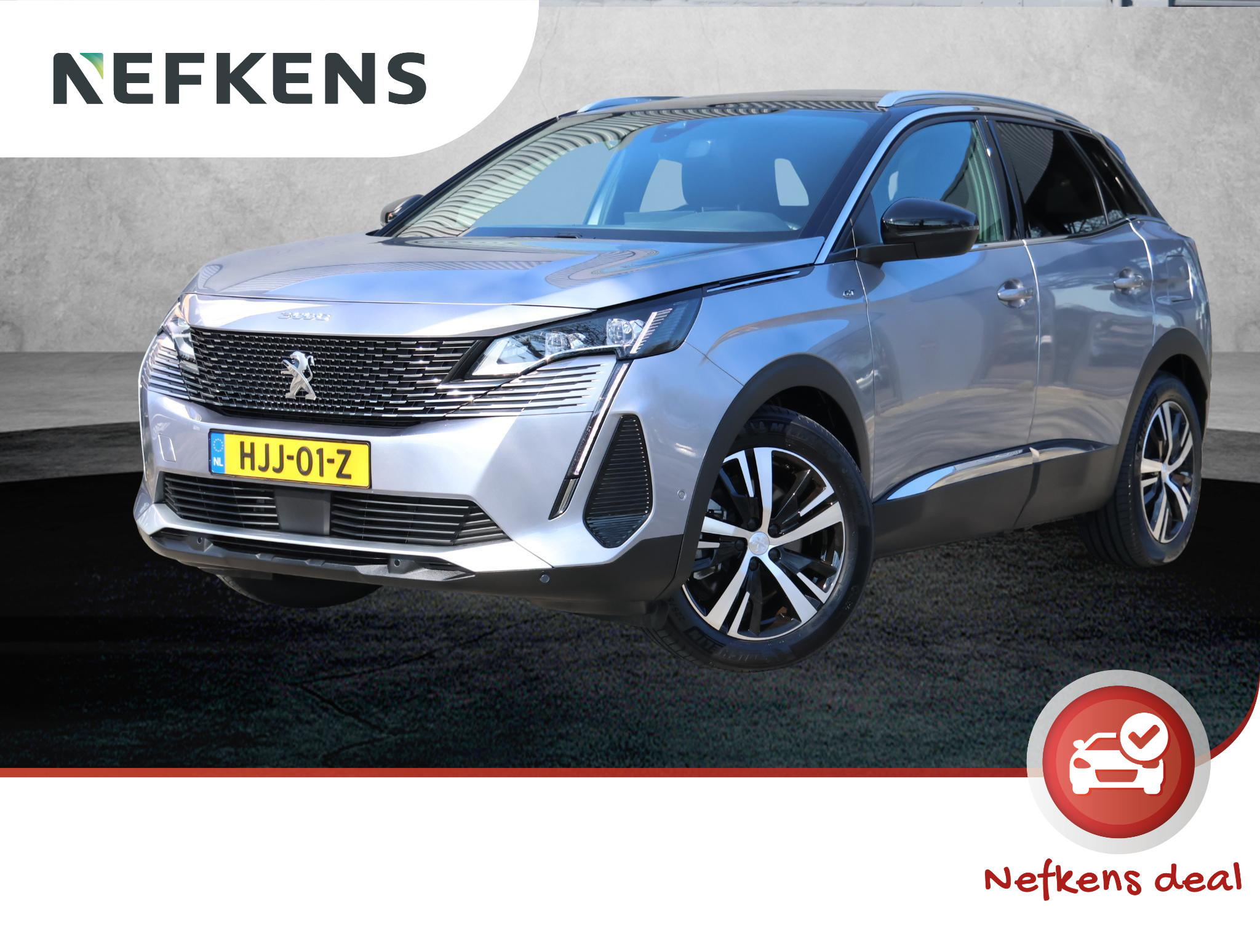 Peugeot 3008 1.6 HYbrid 225PK GT | Camera | Elektrische Klep | Keyless Start | Panoramadak | AppleCarPlay/AndroidAuto | Virt.Cockpit | Adaptive Cruise Control |