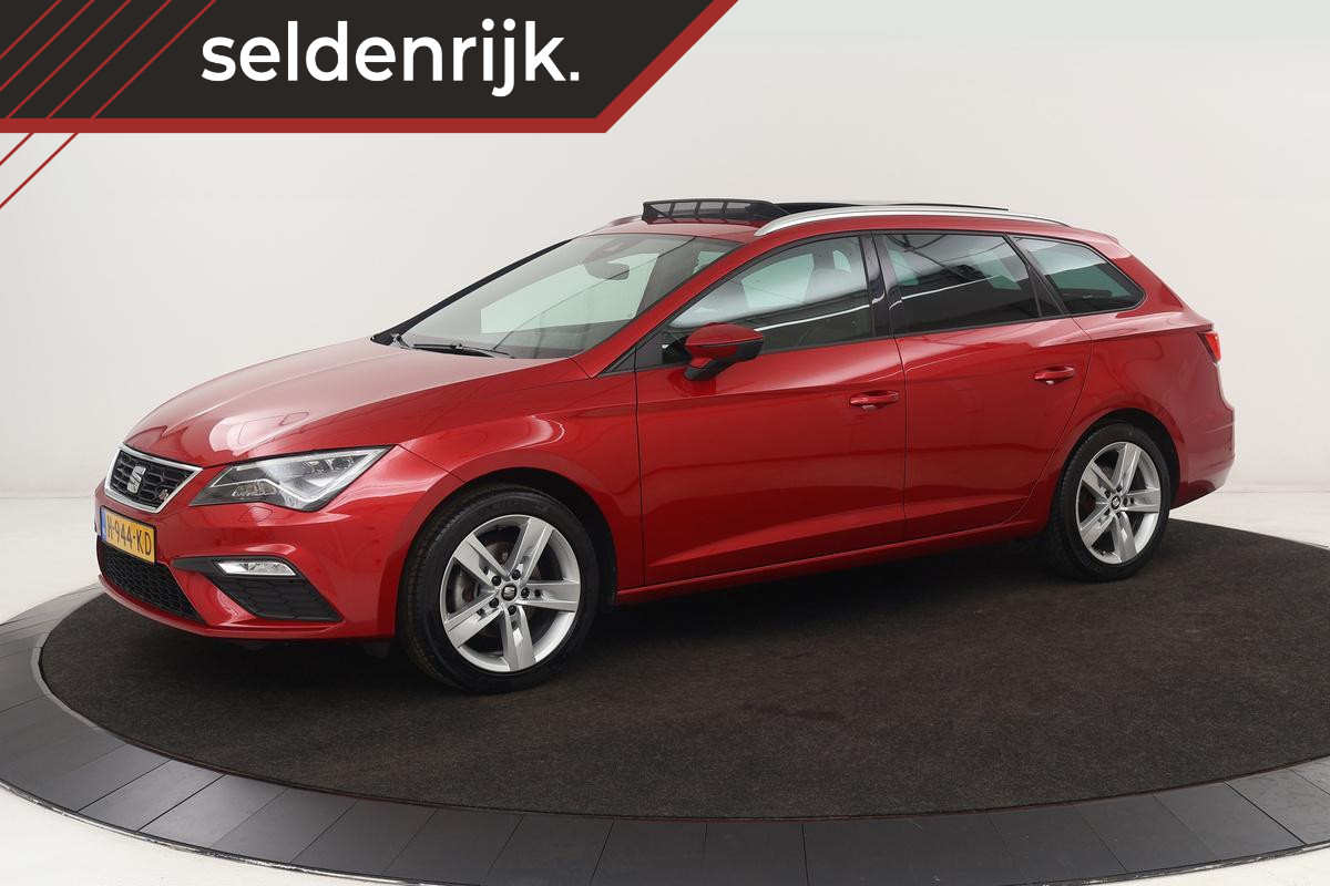 SEAT Leon 1.6 TDI FR Ultimate Edition | Panoramadak | Stoelverwarming | Trekhaak | Carplay | Full LED | Camera | Virtual Cockpit | Navigatie | Keyless | Climate control