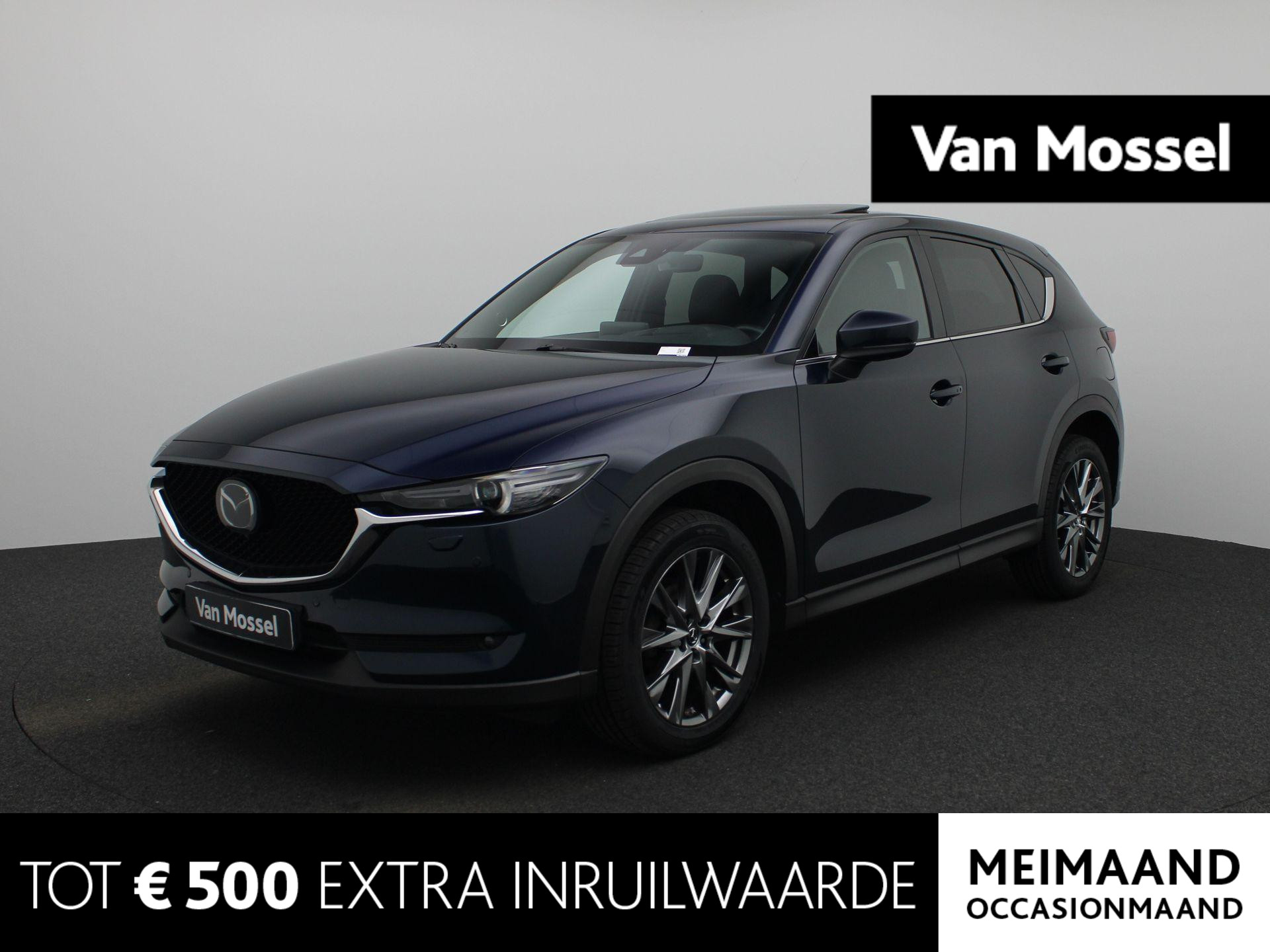 Mazda CX-5 2.0 SkyActiv-G 165 Signature | VERWACHT | SCHUIF-KANTELDAK | LEER | BOSE | HEAD-UP | CAMERA | STOEL-STUURWIELVERWARMING