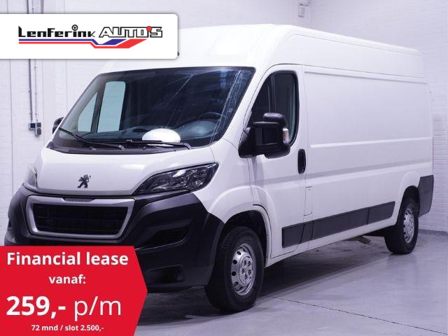 Peugeot Boxer 2.2 BlueHDi 140 pk L3H2 Navi, Camera, PDC achter Airco, Cruise Control, Laadruimte Pakket, 270 Graden Deuren, 3-Zits
