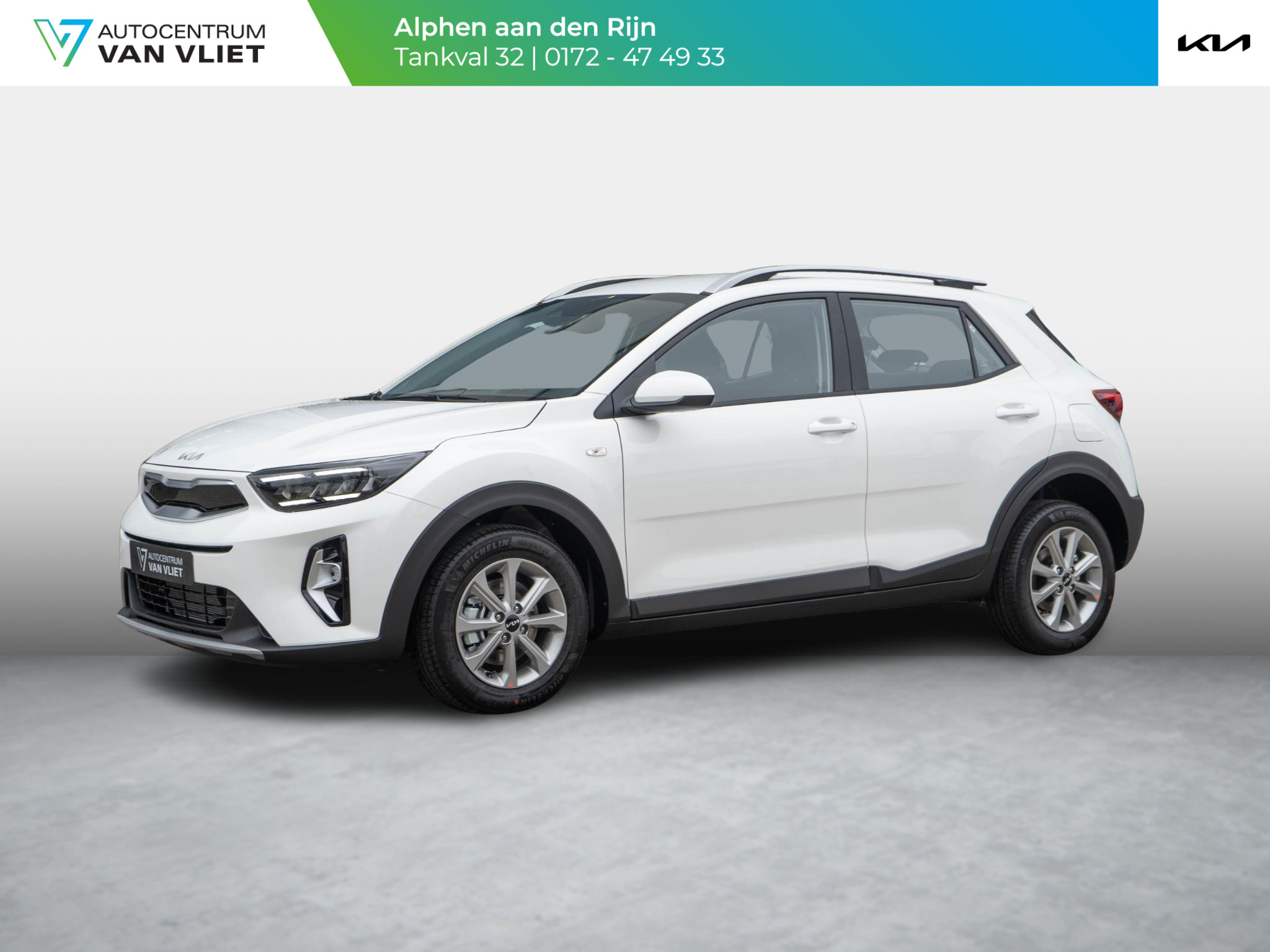 Kia Stonic 1.0 T-GDi MHEV DynamicLine ANWB Private Lease v.a € 259,- | OP VOORRAAD | SNEL RIJDEN | Navigatie |