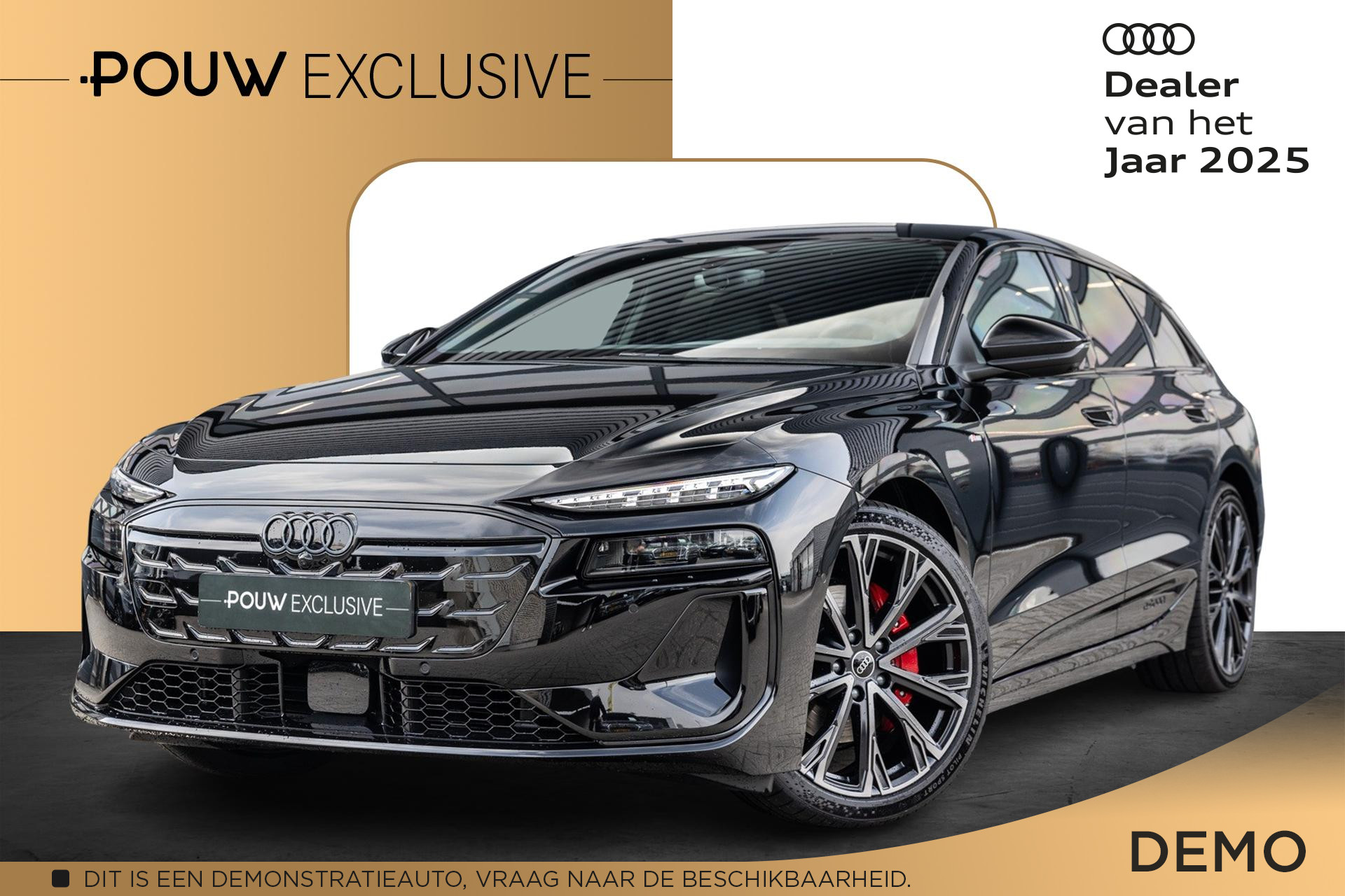 Audi A6 Avant e-tron 367pk S Edition performance 100 kWh | Trekhaak Wegklapbaar | Sportstoelen
