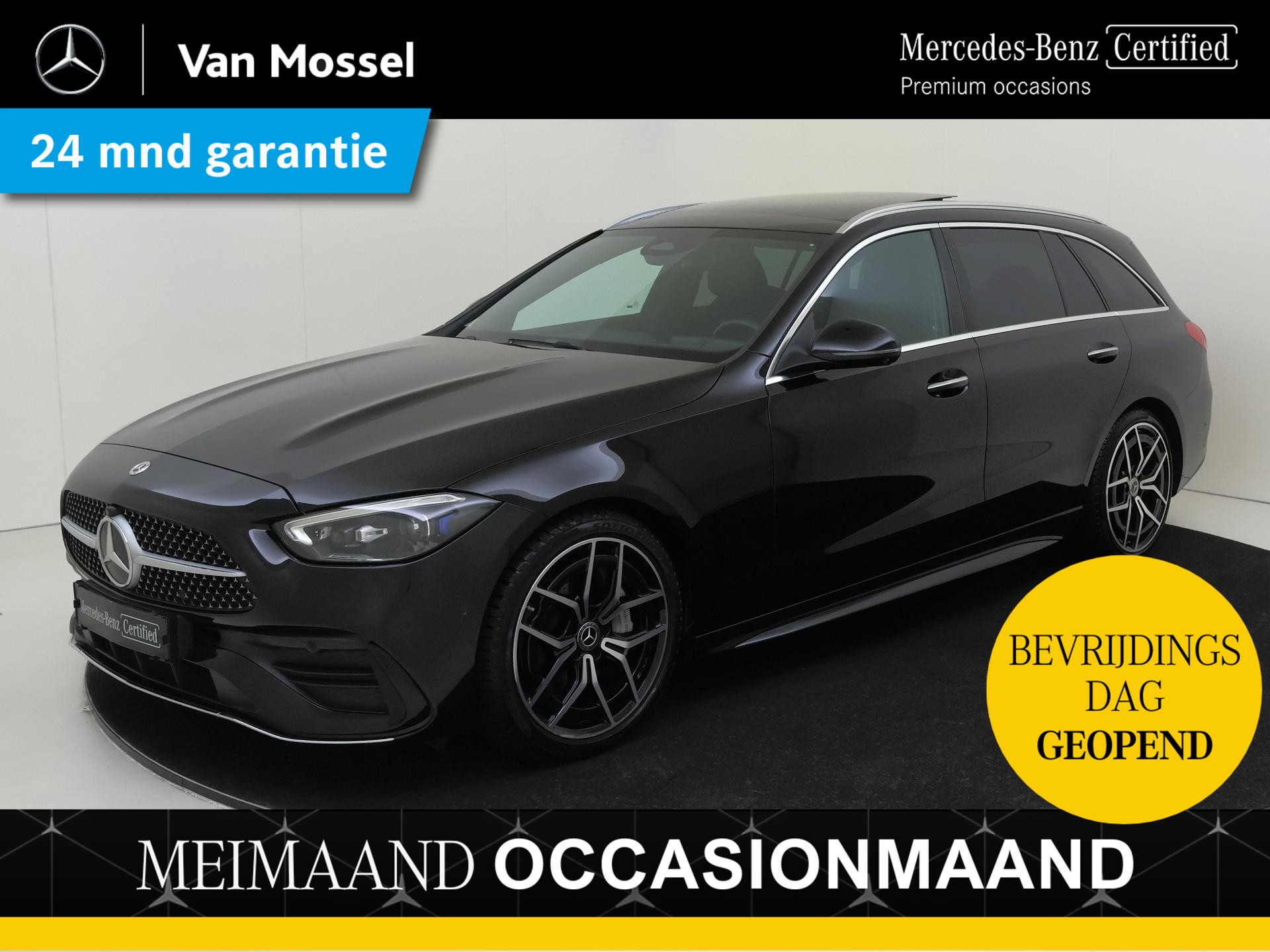 Mercedes-Benz C-Klasse Estate 180 AMG Line / Panoramadak/ 19 inch/ Digital Light
