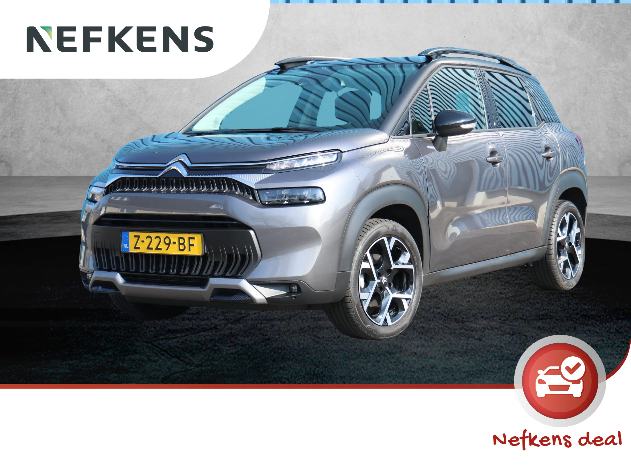 Citroën C3 Aircross 130pk Max | 1ste eigenaar | Navigatie | Achteruitrijcamera | Parkeersensoren | Keyless Entry/Start | LED Koplampen | Climate Control | Cruise Control | 17" Lichtmetalen Velgen | Apple Carplay/Android Auto | AUTOMAAT