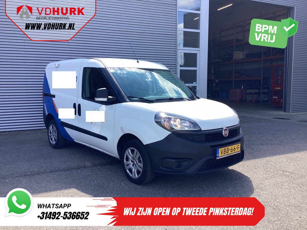 Fiat Doblò Cargo 1.3 MJ BPM VRIJ! 7x Voorraad NL Auto/ Airco/ Bluetooth/ Betimmering