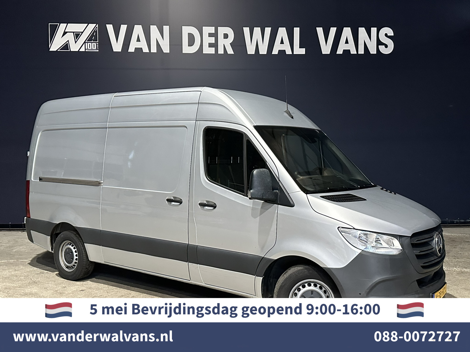 Mercedes-Benz Sprinter 316 CDI 164pk L2H2 Euro6 Airco | Camera | Navigatie | Cruisecontrol | Parkeersensoren Bijrijdersbank