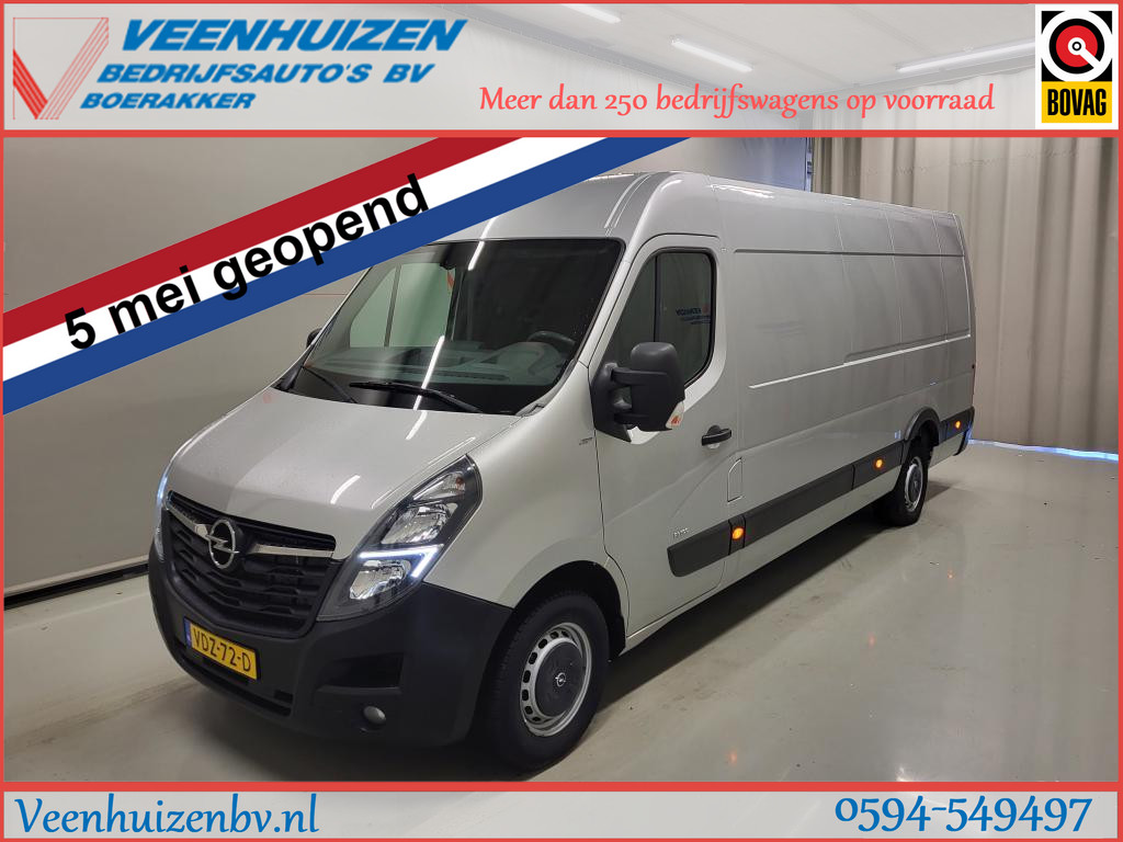 Opel Movano 2.3Turbo 146pk L4/H2 Euro 6!