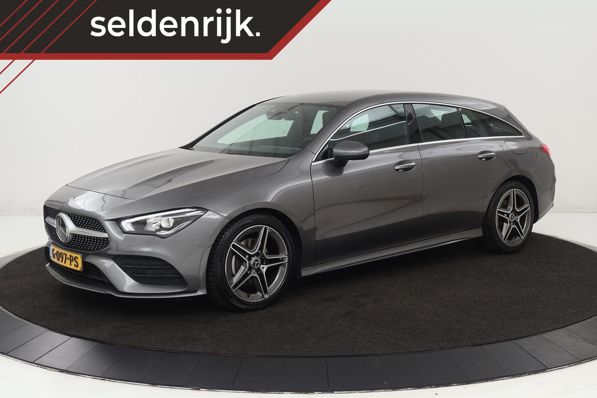 Mercedes-Benz CLA Shooting Brake 180d AMG | Adaptive cruise | Stoelverwarming | Trekhaak | Sfeerverlichting | Widescreen | Full LED | Leder/Alcantara | Keyless | Navigatie