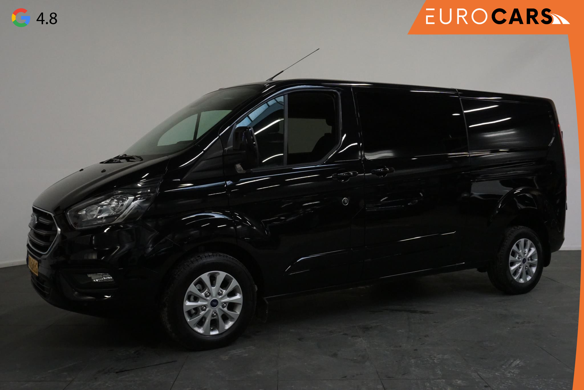Ford Transit Custom 300 2.0 TDCI L2H1 Limited Dubbele Cabine Airco DAB+ Navi Bluetooth Stoelverwarming 2x Schuifdeur Trekhaak