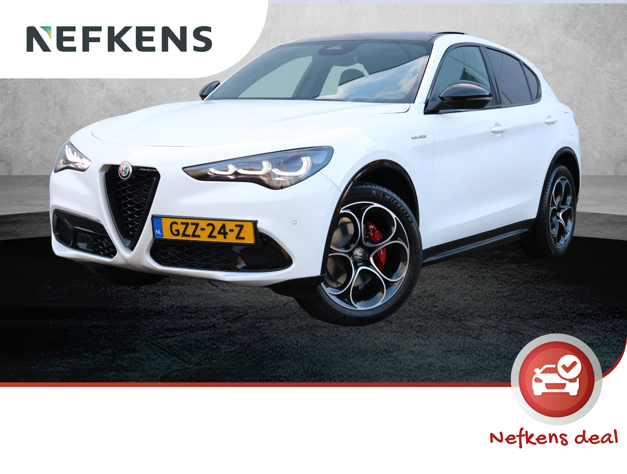 Alfa Romeo Stelvio 280pk Turbo GME AWD Tributo Italiano | Winterpakket | Harman Kardon | VOLLEER S.stoelen | Keyless Entry | 21" LMV | Elektrische klep