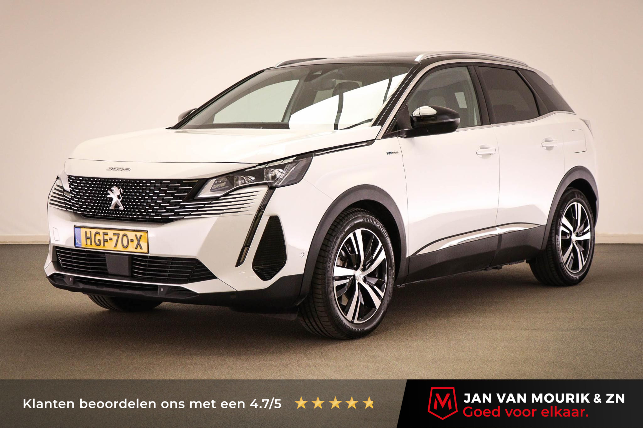 Peugeot 3008 1.6 HYbrid 225 GT | PANORAMADAK | DAB | APPLE | CAMERA