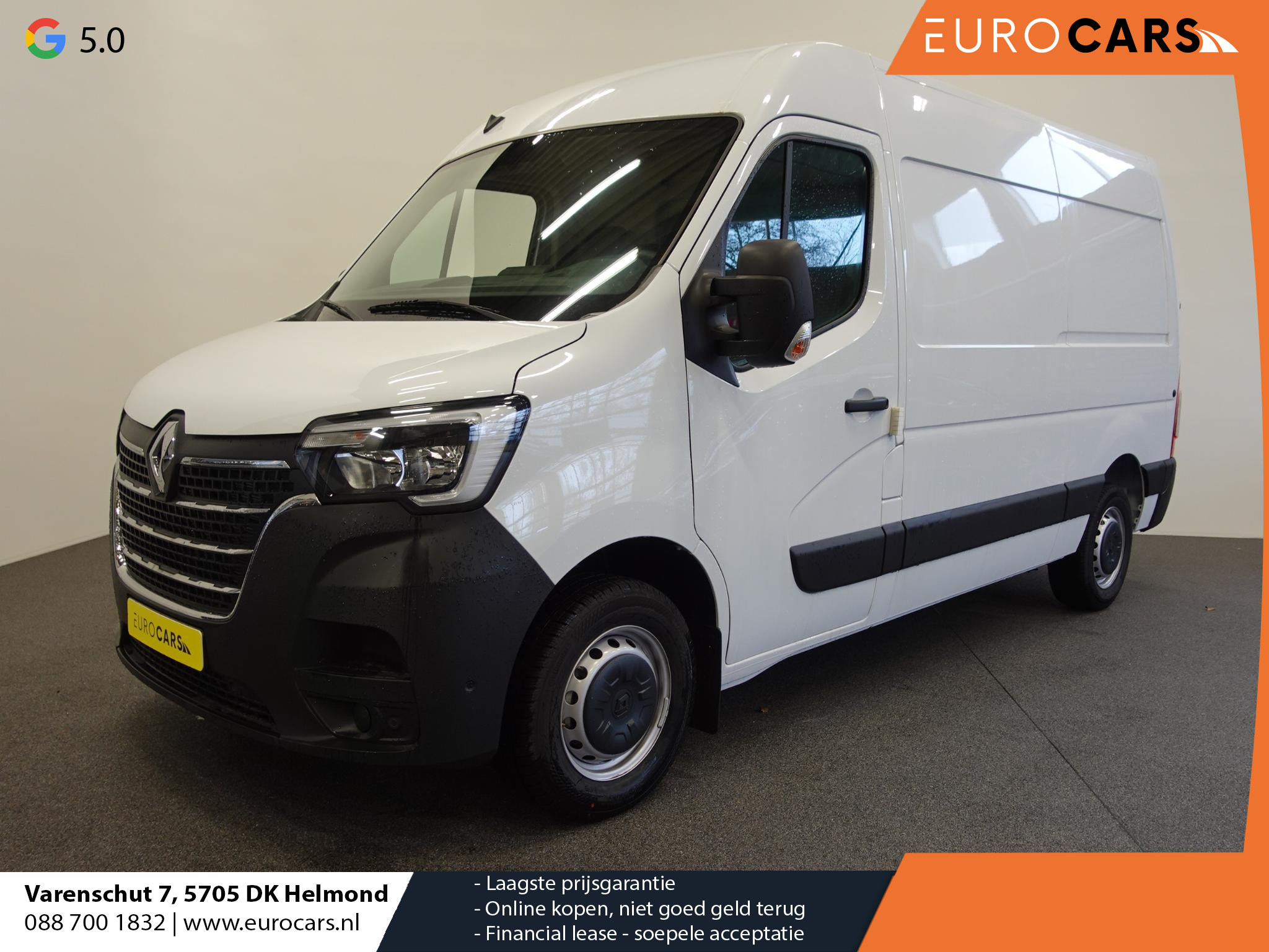 Renault Master T33 2.3 dCi 135 L2H2 BPM VRIJ! Airco Cruise control Parkeersensoren Navigatie Trekhaak