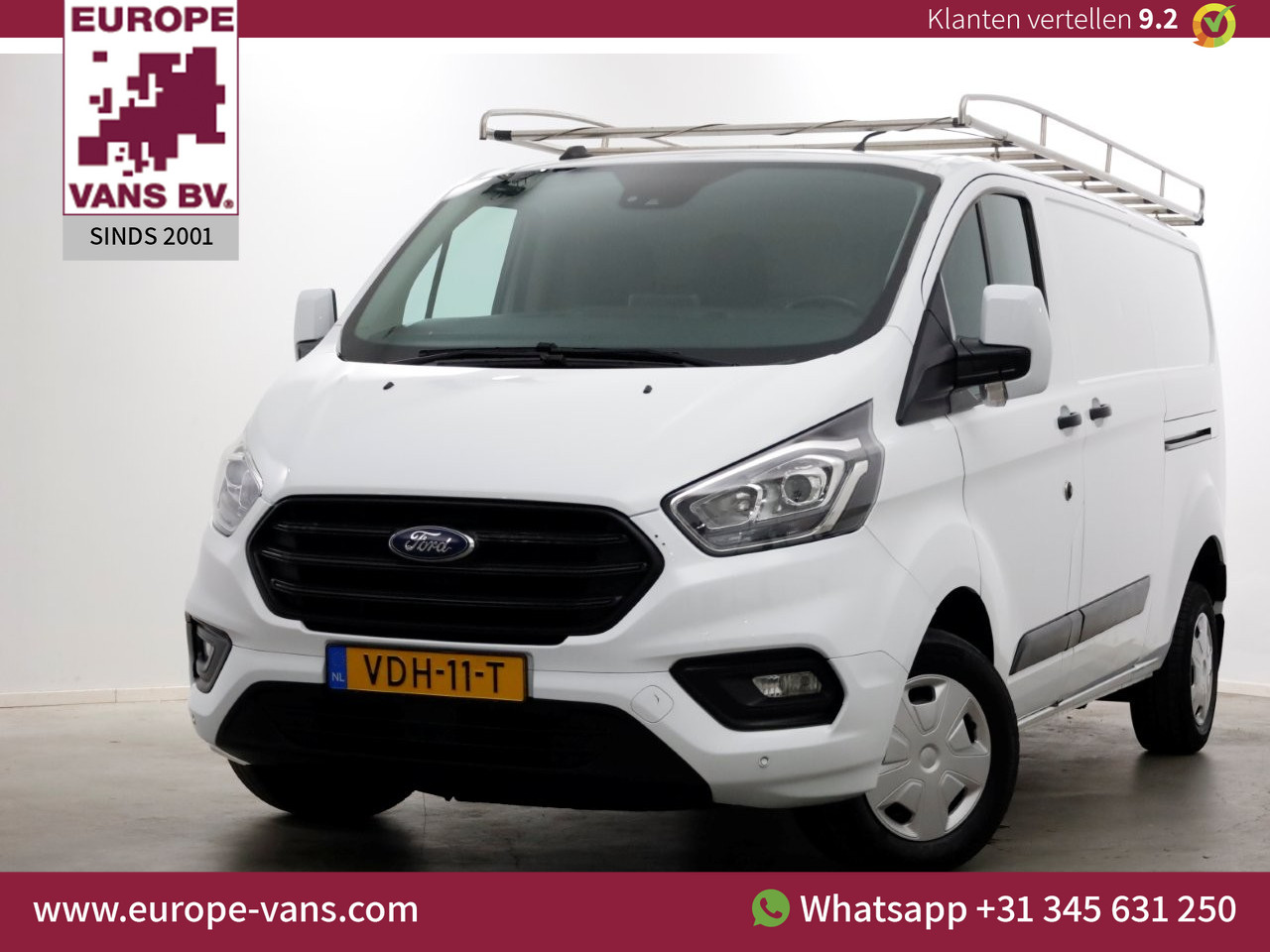 Ford Transit Custom 2.0 TDCI L2H1 Trend 2x Schuifdeur/Camera/Carplay 11-2019