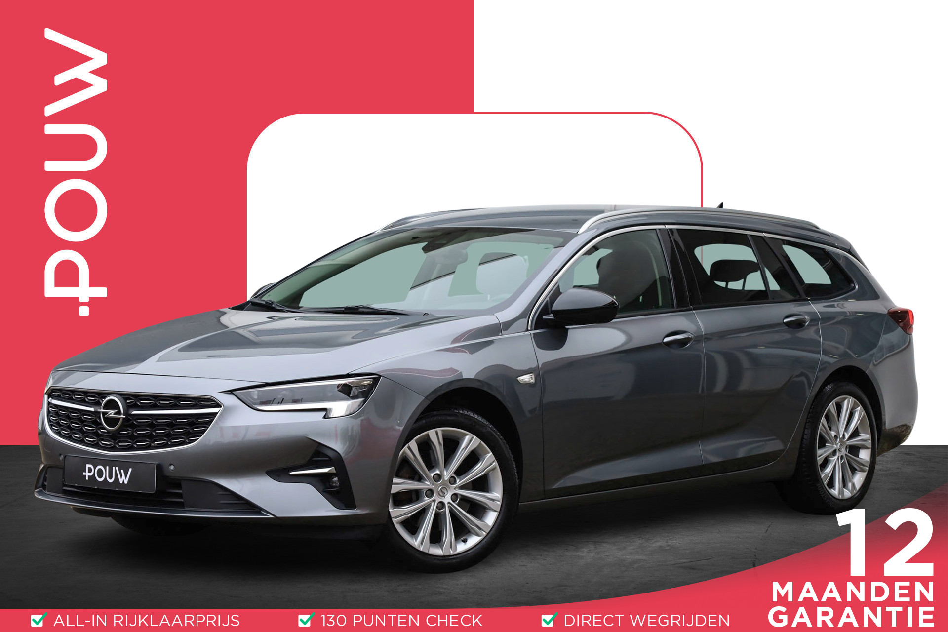 Opel Insignia Sports Tourer 1.5 CDTI 122pk Business Elegance | Leder | Trekhaak | Elektrische Achterklep | Cruise Control