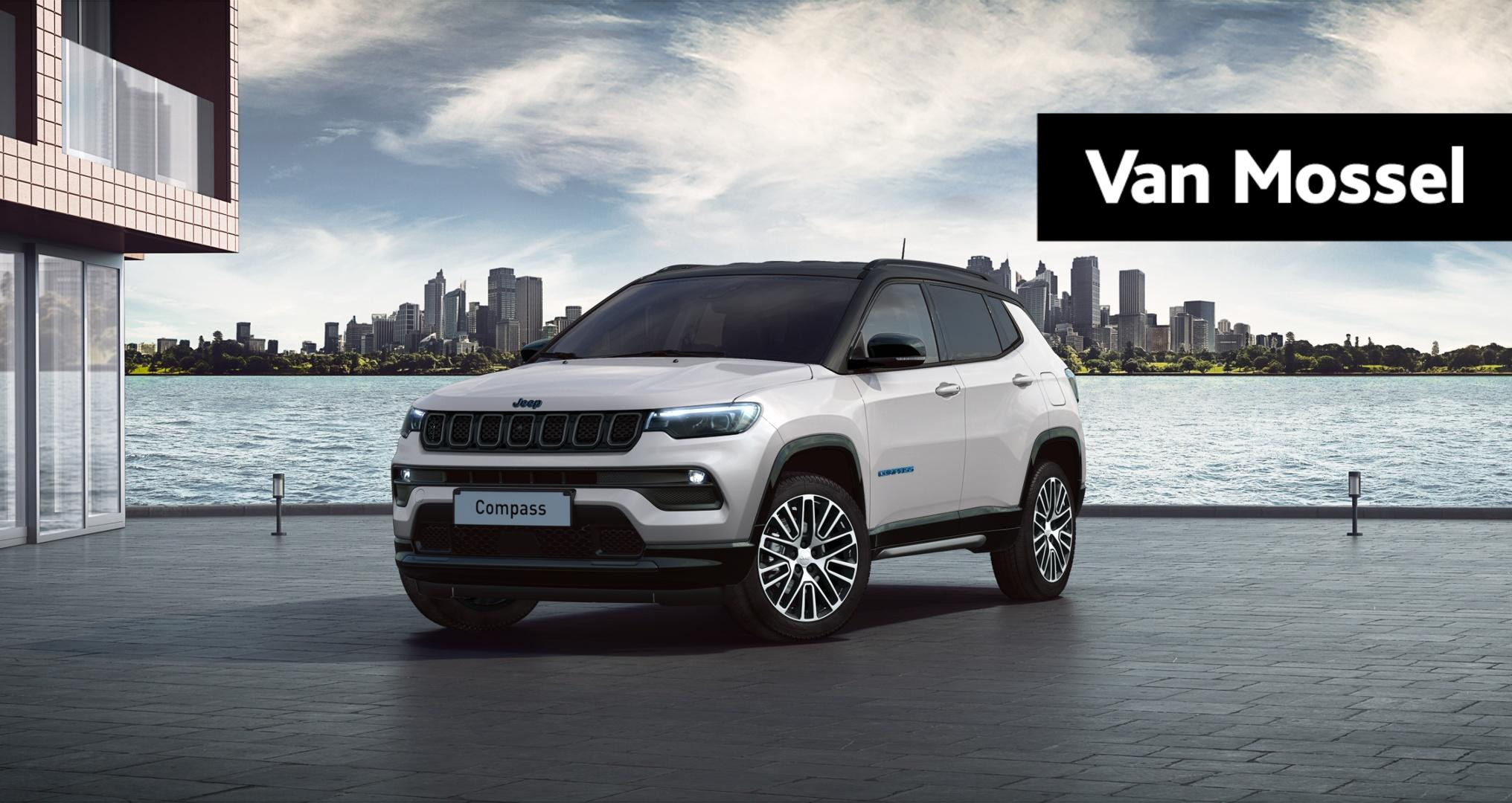 Jeep Compass 4xe 240 Plug-in Hybrid Electric Summit | 360 Camera | Navigatie | Winterpack | Leder | Nu €9250,- Van Mossel Voordeel | Rijden in juni