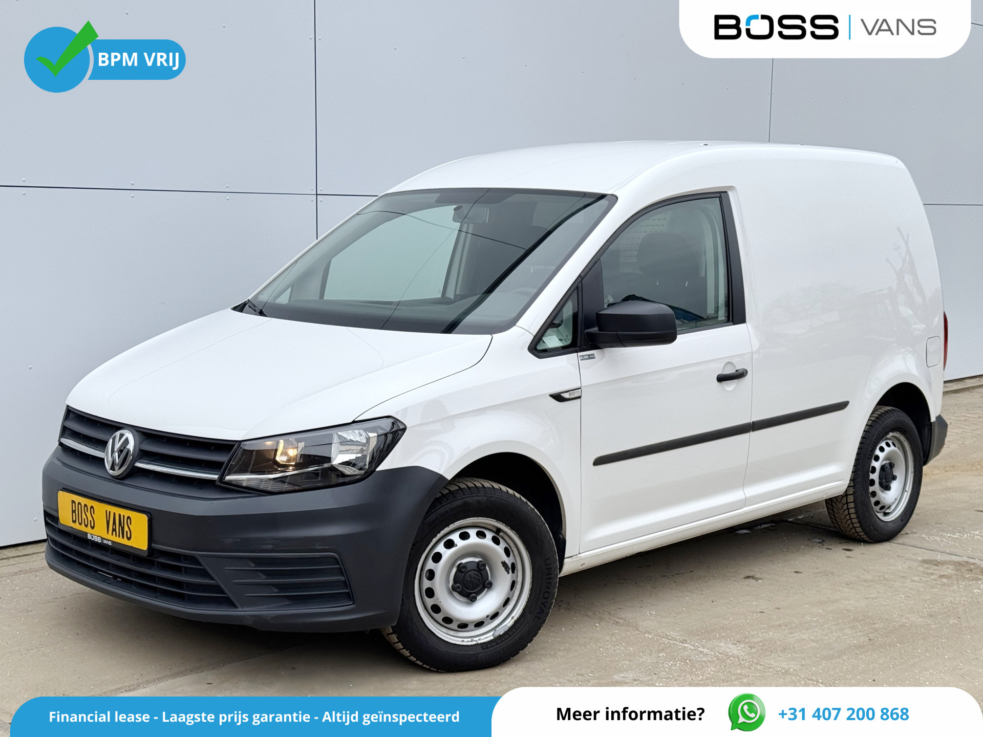 Volkswagen Caddy 102pk Automaat  Airco Parkeersensoren
