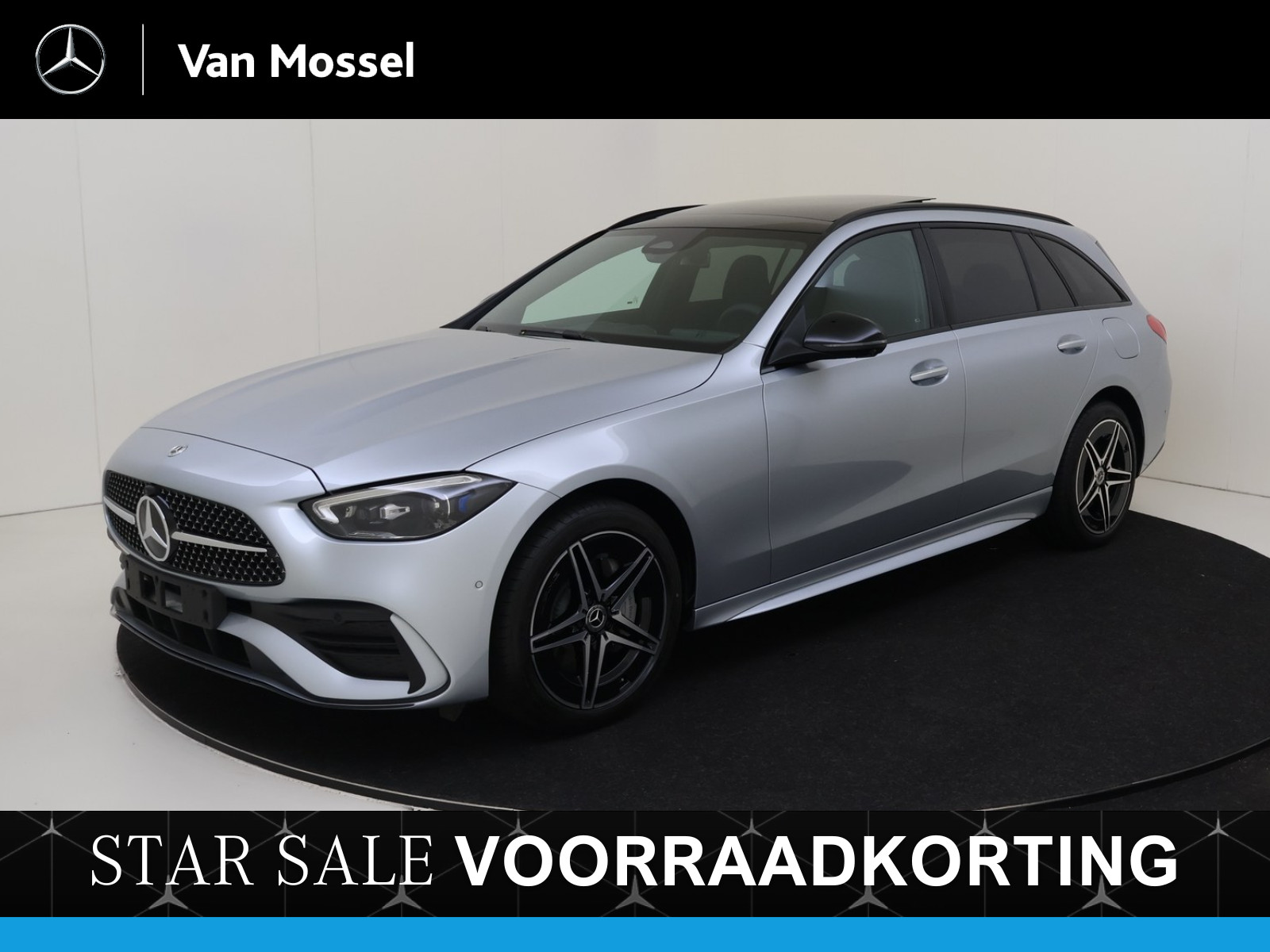 Mercedes-Benz C-Klasse 300e Estate Star Edition - AMG Line - Distronic - Elektrische Stoelen - Panoramadak