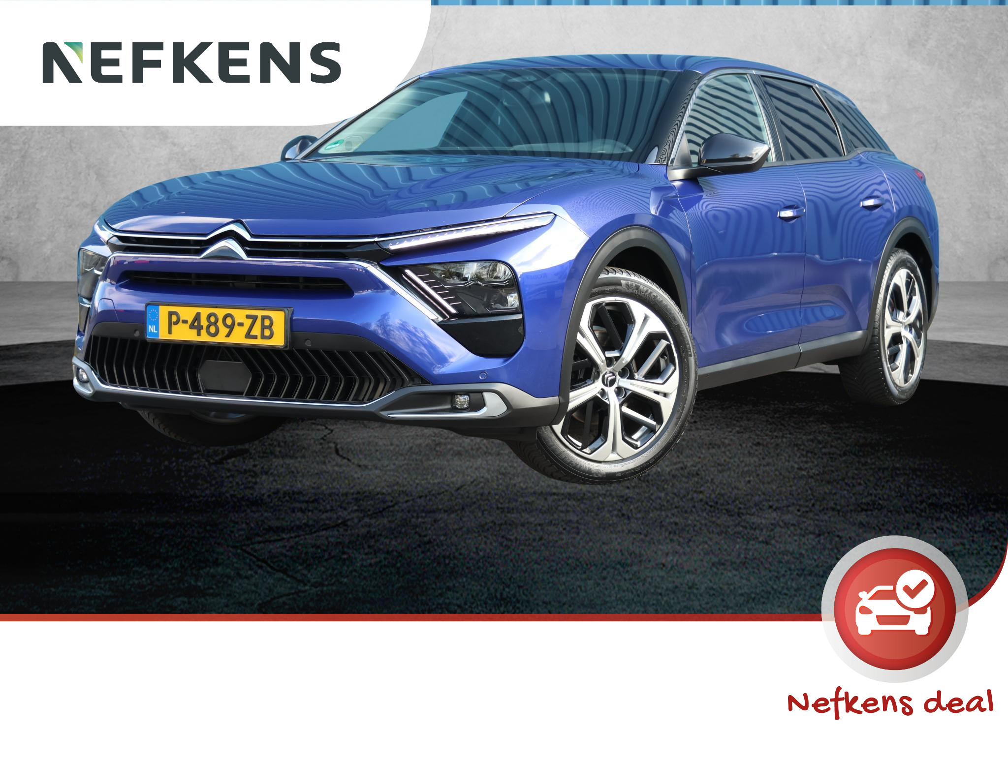 Citroën C5 X 130pk Feel | 1ste eigenaar | Camera | LED | 19"LMV | Navigatie | Keyless |  AppleCarPlay/AndroidAuto |