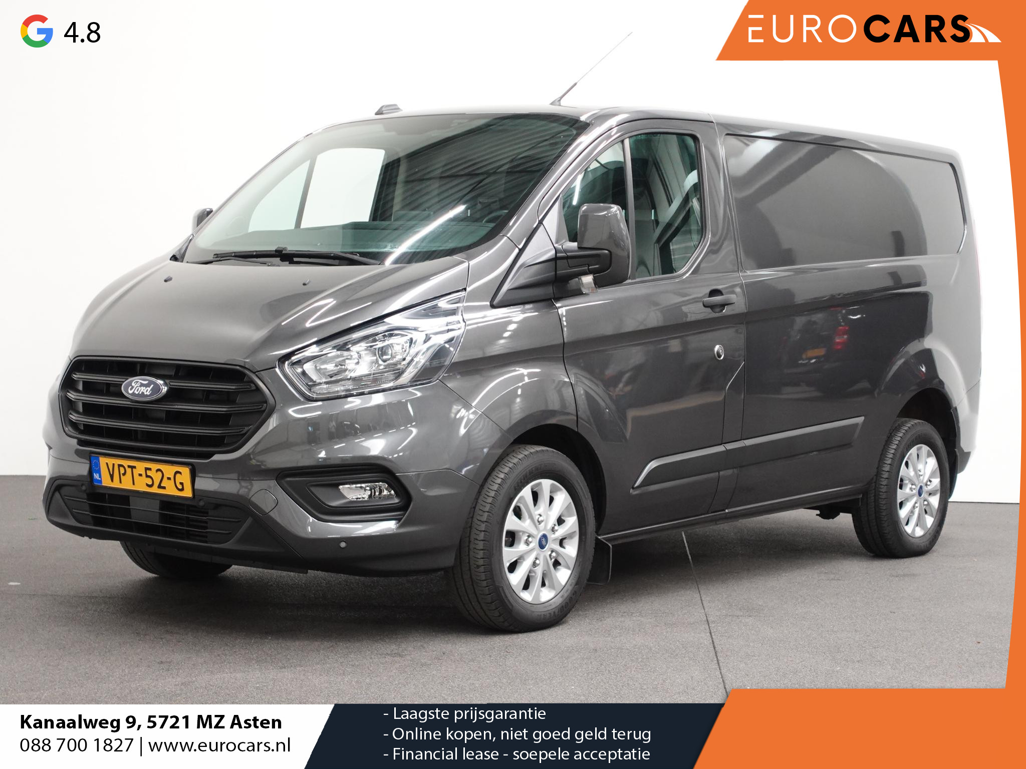 Ford Transit Custom L1H1 Trend Airco Cruise control Navigatie Camera Trekhaak