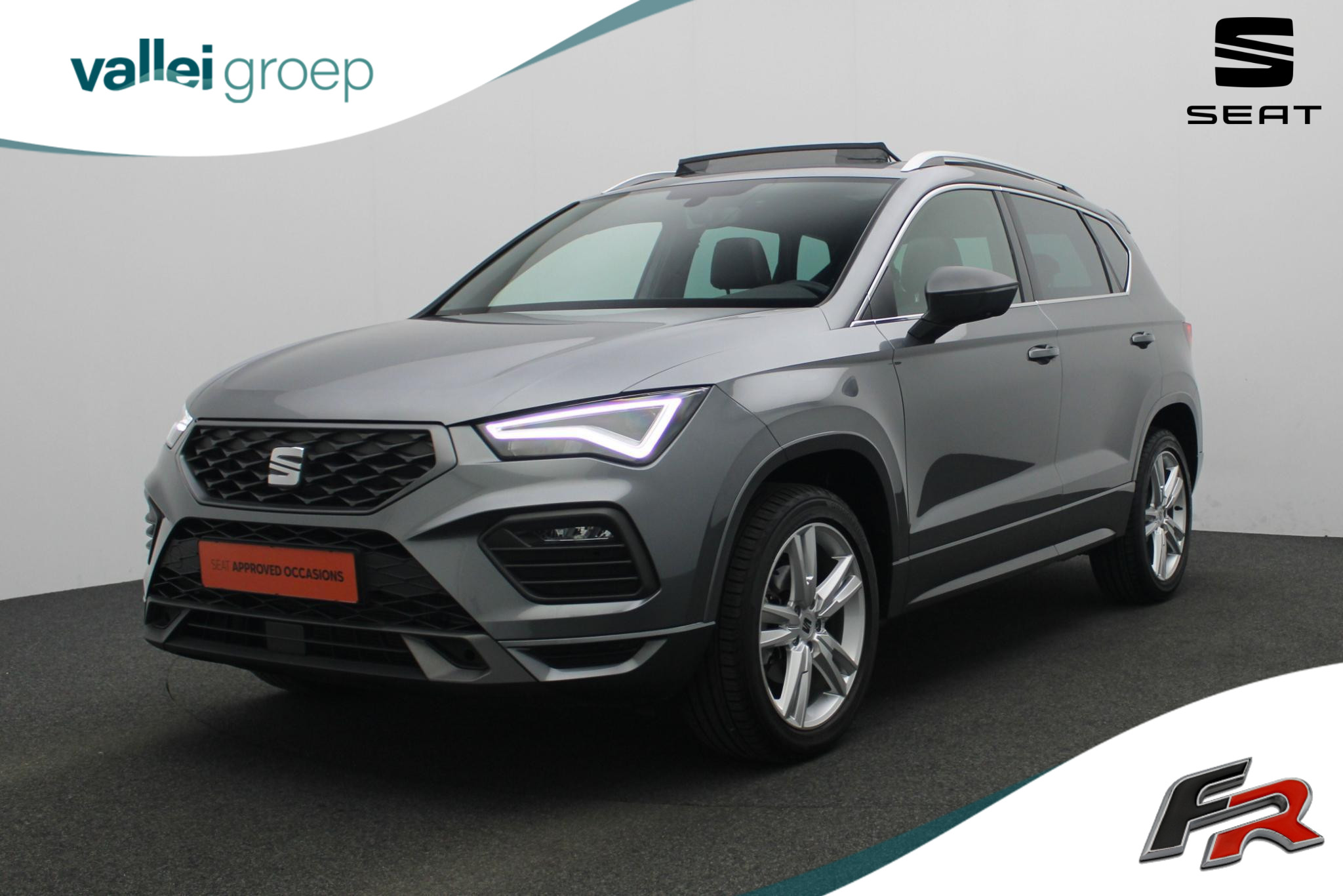 SEAT Ateca 1.5 TSI 150 pk DSG FR Business Intense | Panoramadak | Trekhaak | Stoel-/achterbankverwarming | Achteruitrijcamera | Navigatie