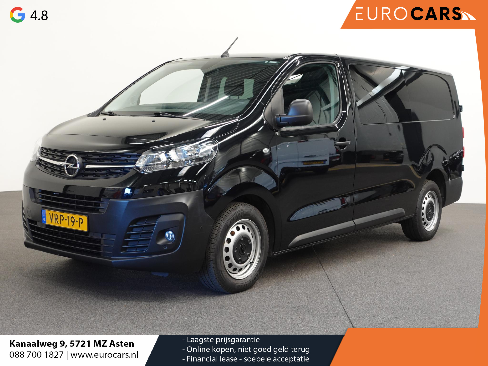 Opel Vivaro 2.0 CDTI L3H1 Dubbele Cabine Edition 144PK Airco Navi Camera Parkeersensoren Trekhaak Cruise Control