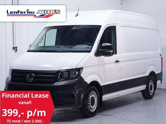 Volkswagen Crafter 2.0 TDI 140 pk L3H3 Airco, 270 Graden Deuren App Connect/Apple Carplay, Camera, Opstap achter, 3-Zits