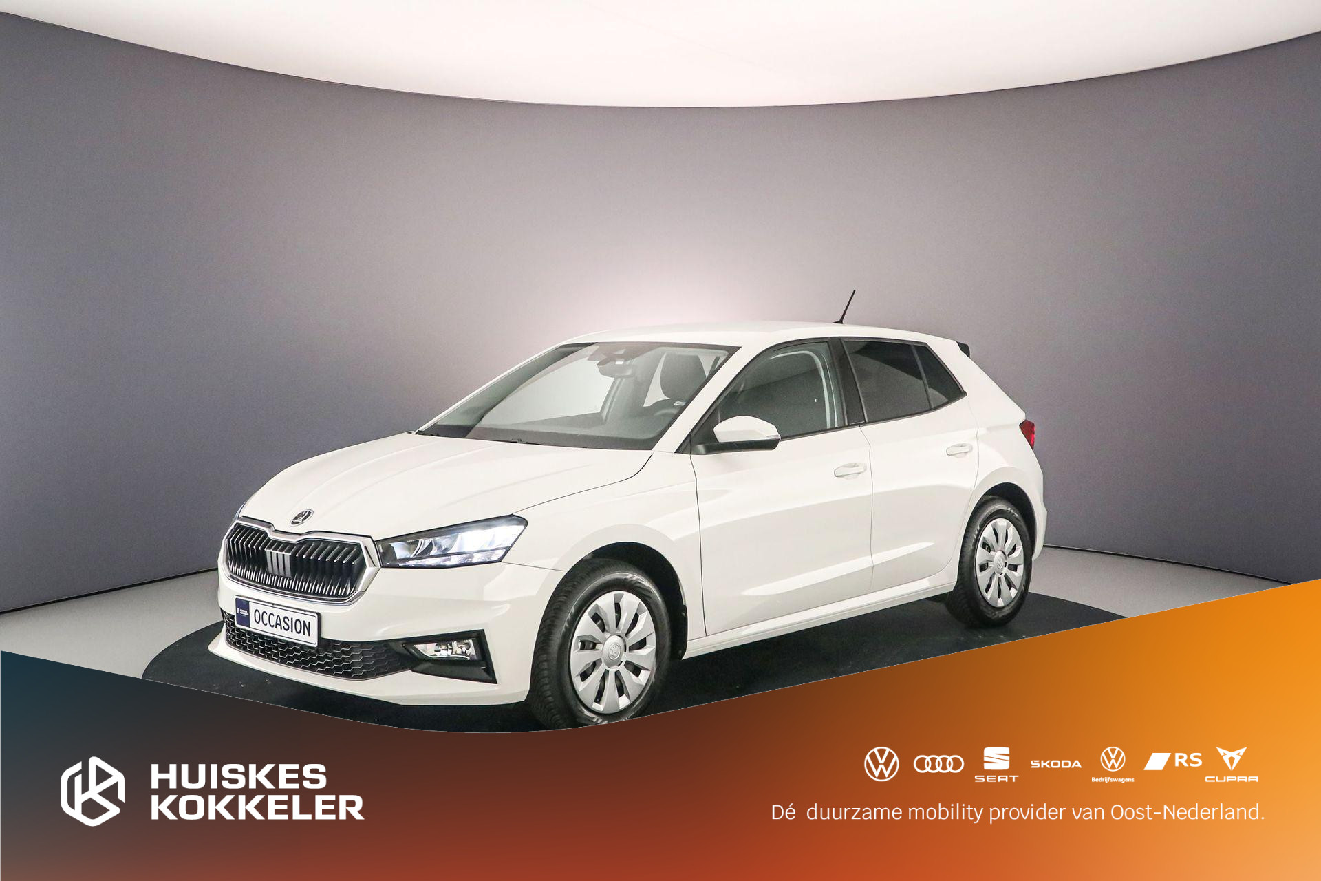 Škoda Fabia Selection 1.0 TSI 95pk Cruise control, Parkeersensor achter, App connect, LED koplampen, Airco, DAB, Radio, Bluetooth