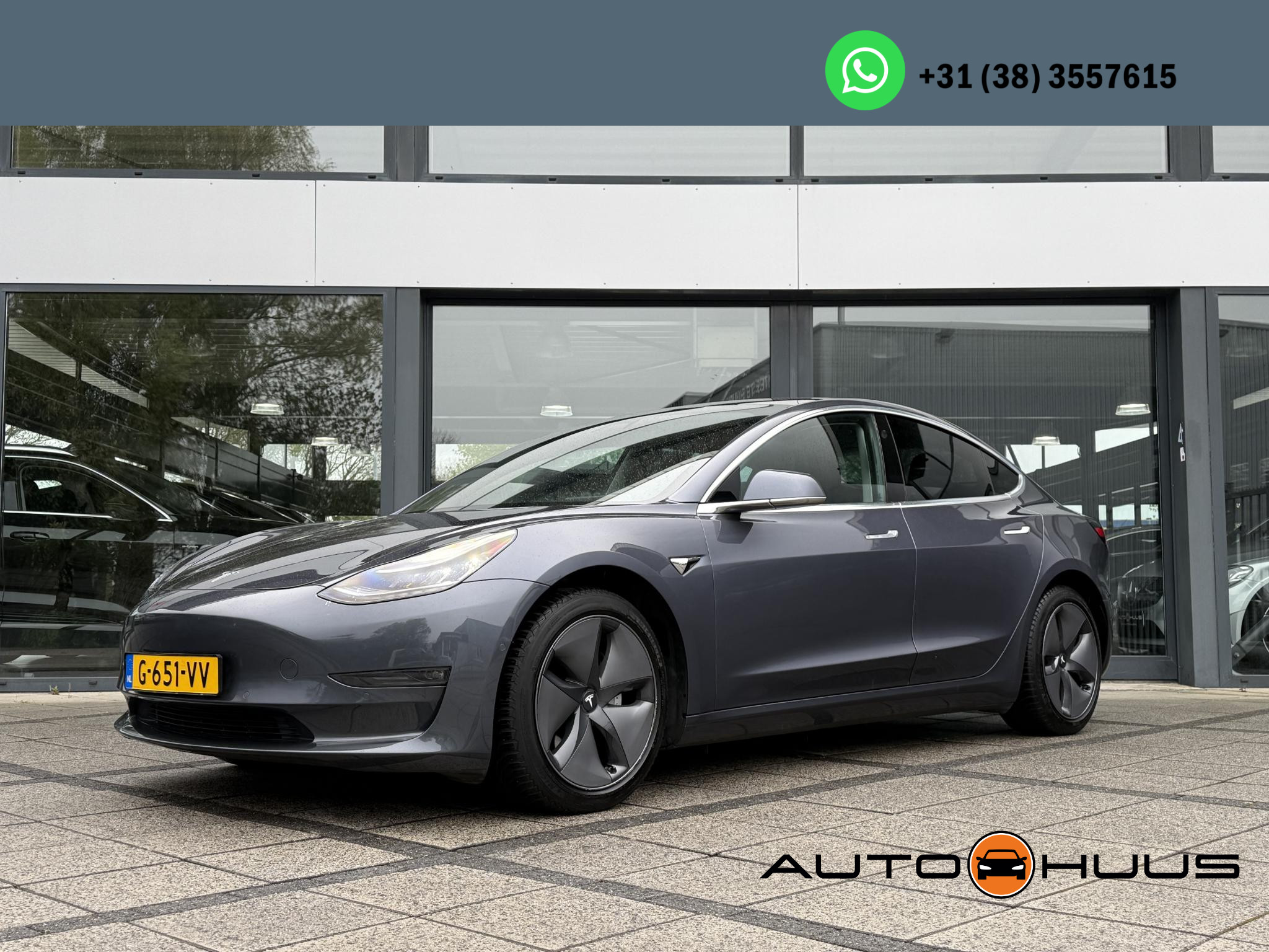 Tesla Model 3 Long Range AWD Navi | Panorama | Camera |