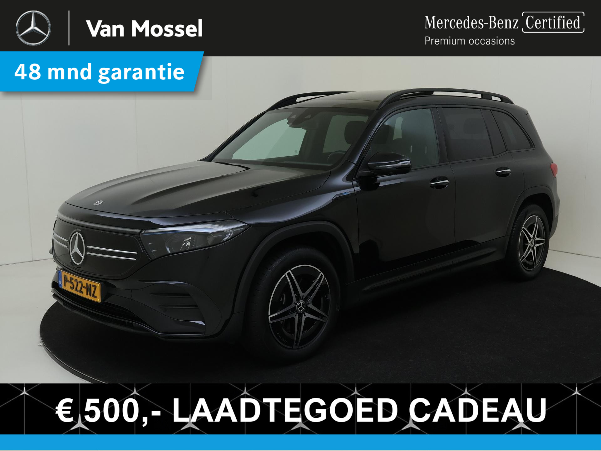 Mercedes-Benz EQB 250 AMG Line 67 kWh | Stoelverwarming | 360Graden-Camera | Night-Pakket | Panaroma-schuifdak | Memory-Stoelen |