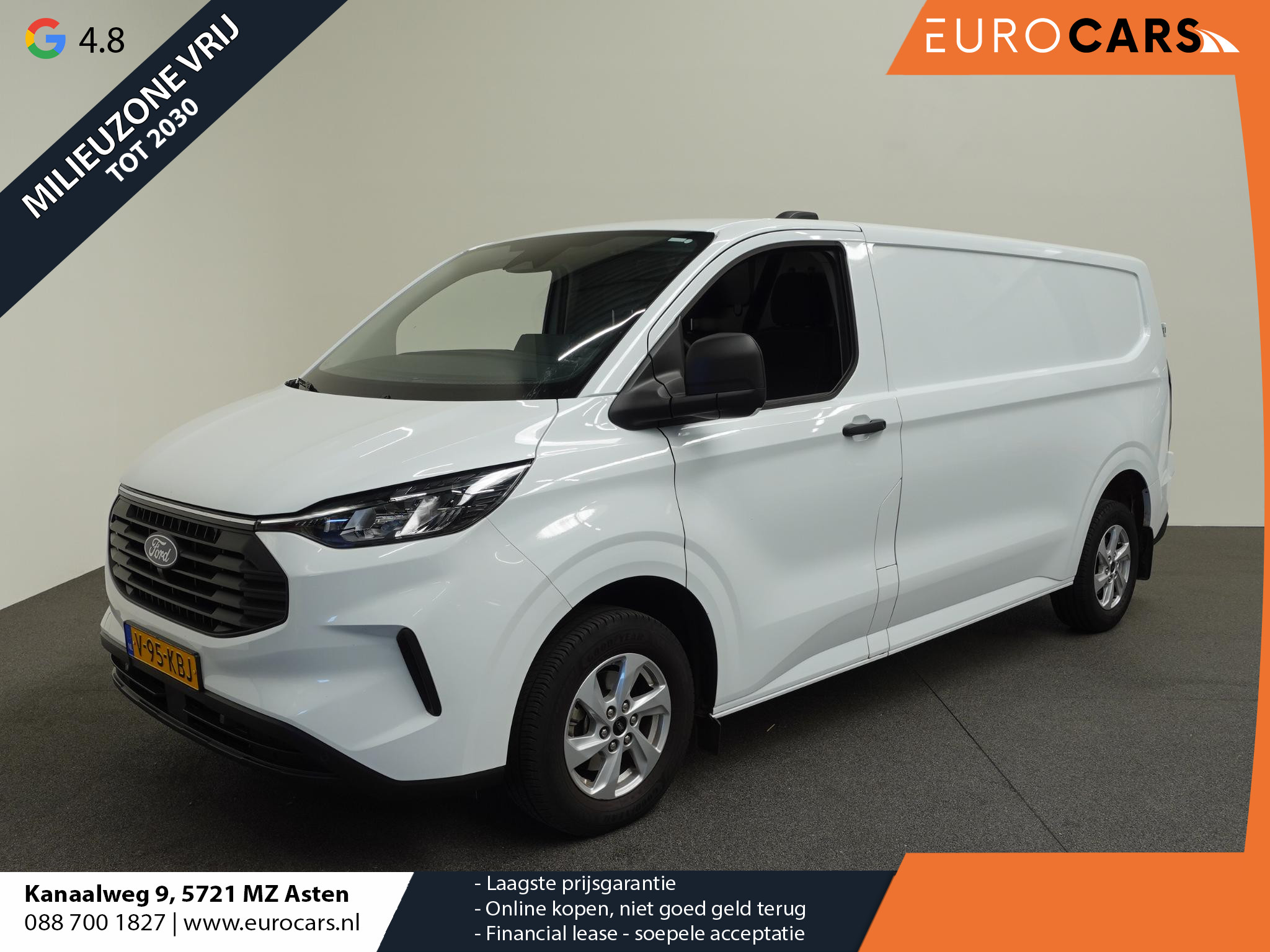 Ford Transit Custom 300 2.0 TDCI L2H1 Trend Airco Cruise Navi PDC Camera Carplay