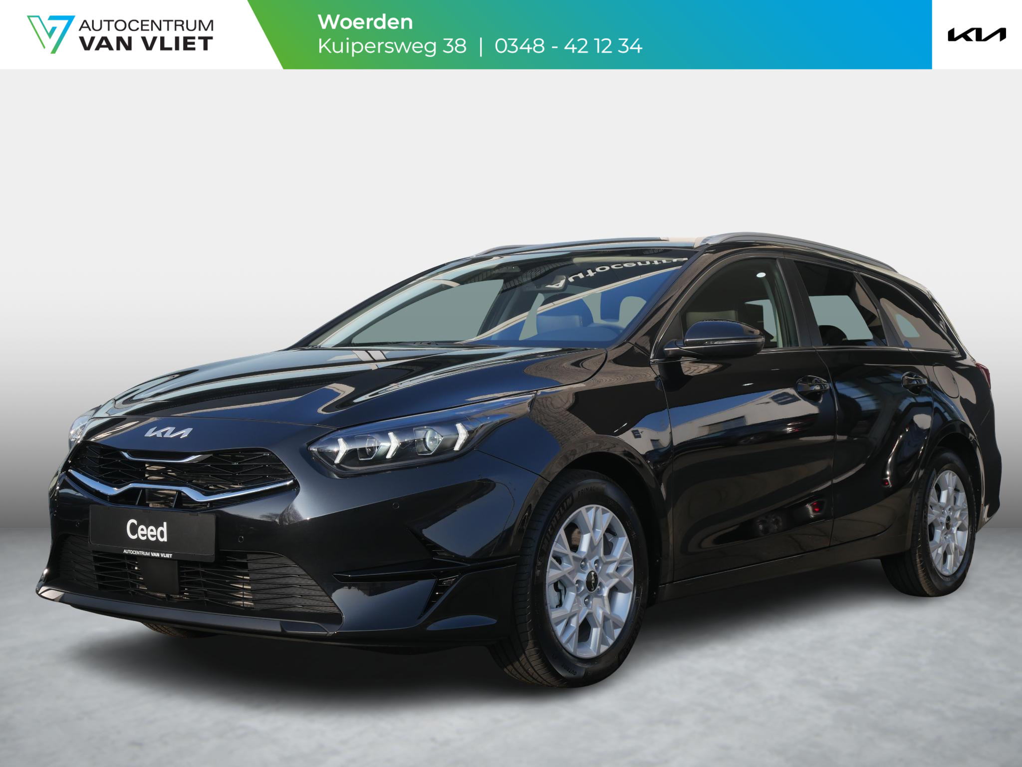 Kia Ceed Sportswagon 1.0 T-GDi DynamicPlusLine | ANWB Private Lease v/a € 439,- | MY25 | Keyless | Stoel-/stuurverwarming | Priv. glass | Navi | Carplay | Clima