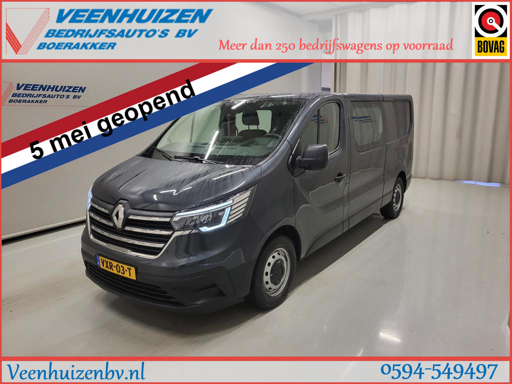 Renault Trafic 2.0dCi 150pk L2/H1 Dubbele Cabine Euro 6!