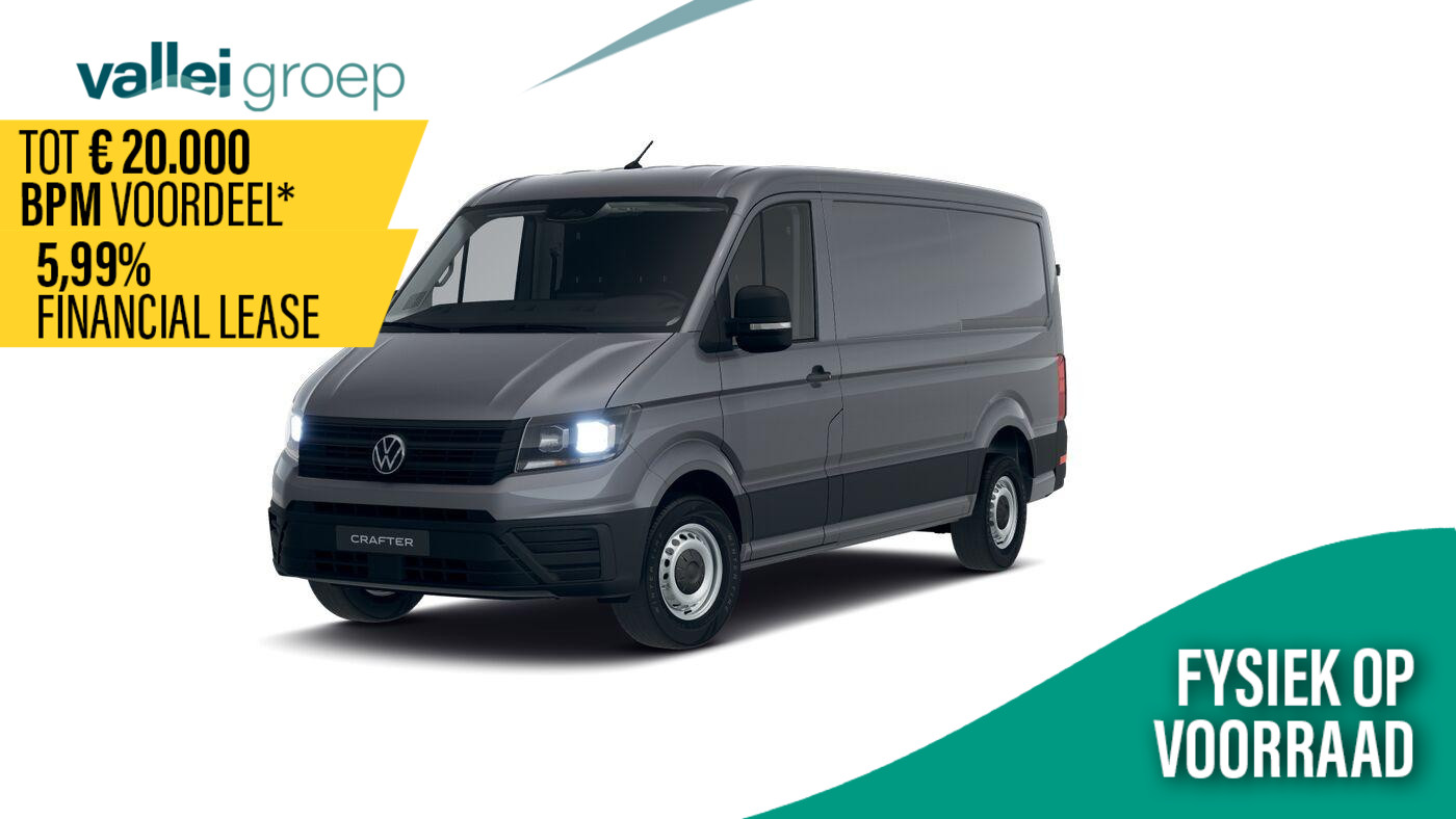 Volkswagen Crafter Bedrijfswagens Trendline L3 2.0 TDI EU6 130 kW (177 pk) GVW 3.5T WB 3640 MM 6 versn. Han
