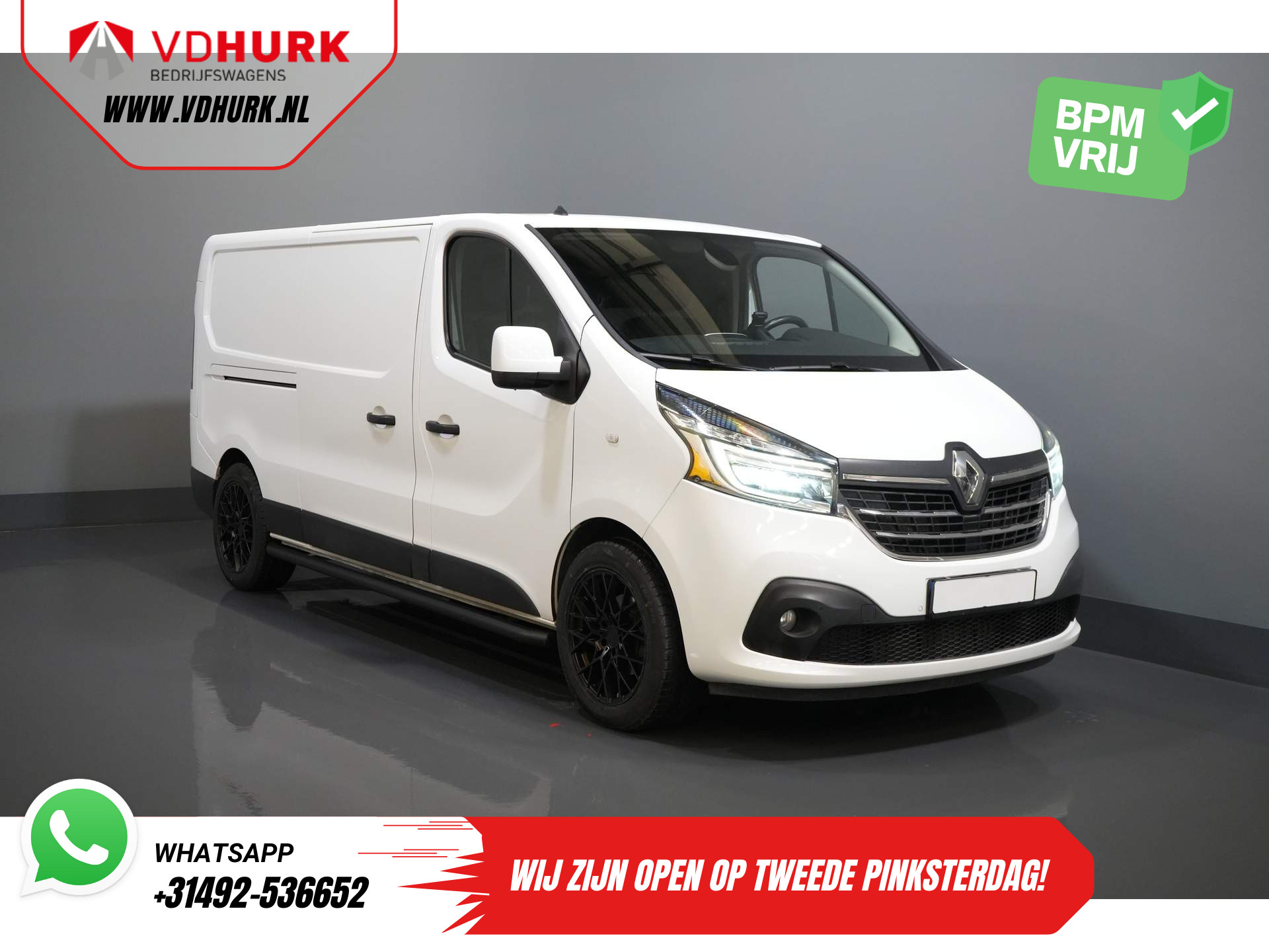 Renault Trafic 2.0 dCi 145 pk Aut. L2 LED/ 18" LMV/ Stoelverw./ Camera/ PDC/ Cruise/ Climate/ Trekhaak