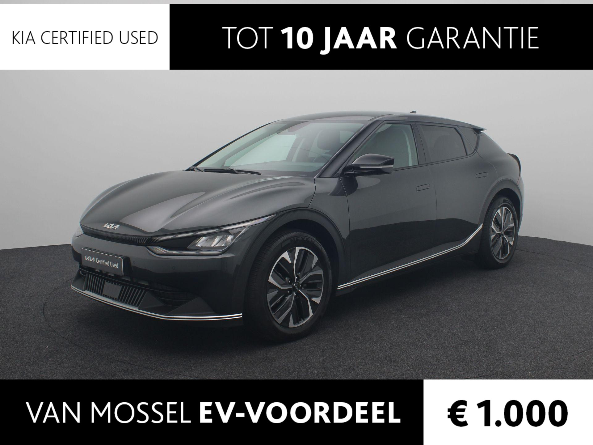 Kia EV6 Light Edition 58 kWh | Parkeersensoren voor & achter | Stoel en Stuur Verwarming | Navigatie | Climate Control | Adaptive Cruise Control