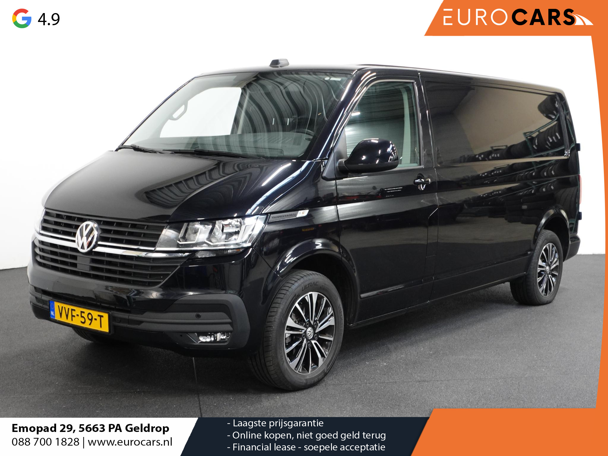 Volkswagen Transporter 150pk Automaat L2H1 High line Airco Cruise Navi Parkeersensoren