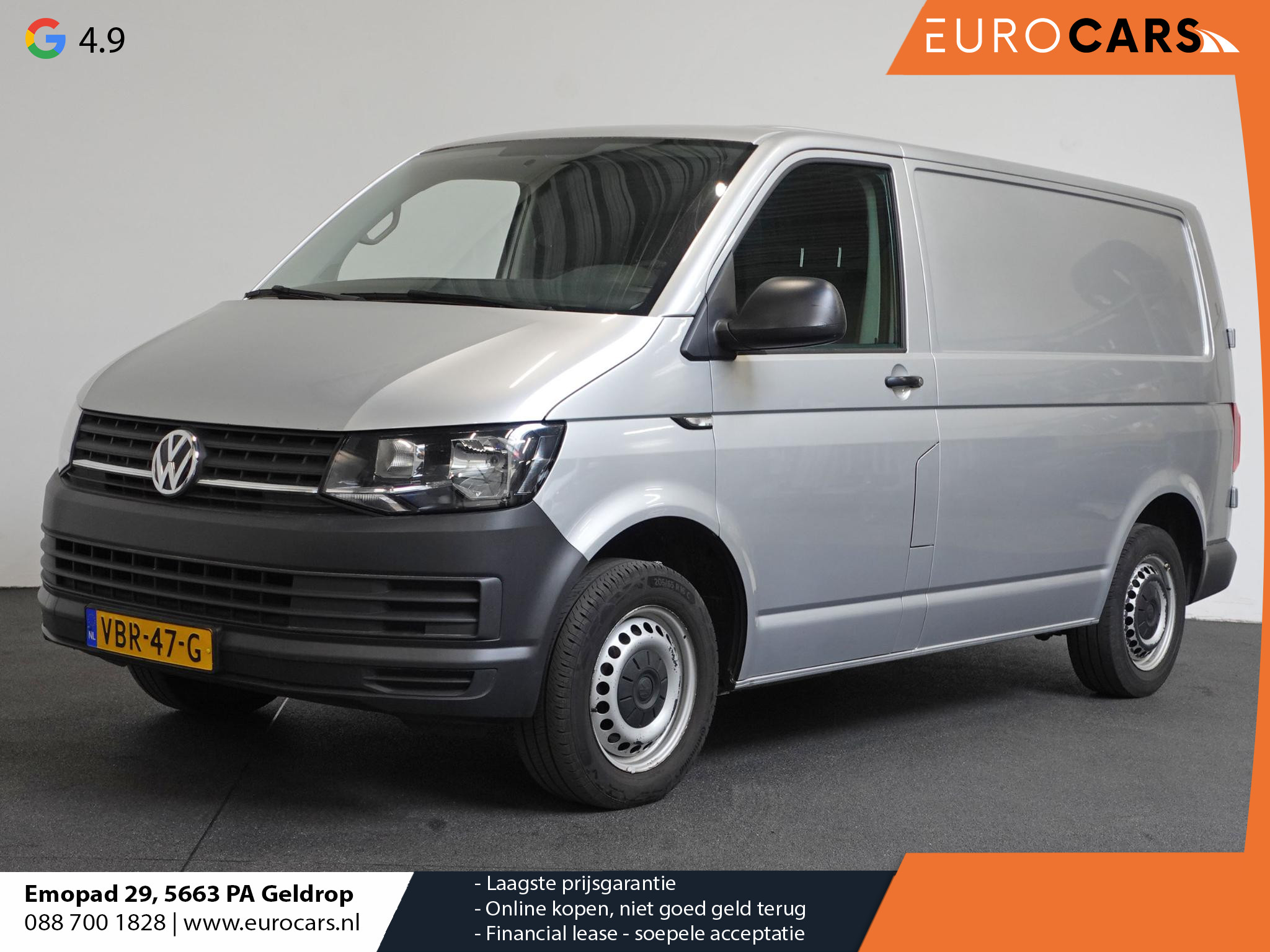 Volkswagen Transporter T6 L1H1 102pk Trendline Navigatie Airco Cruise control Bluetooth Euro6