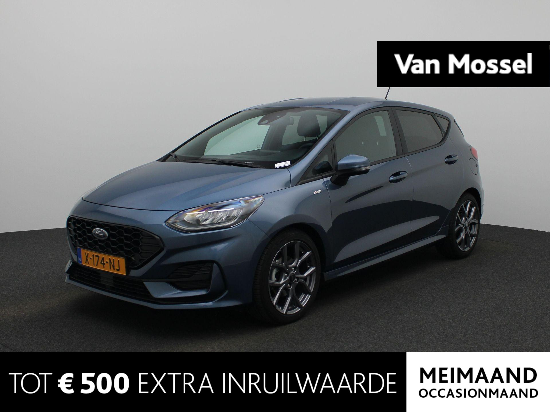Ford Fiesta 1.0 EcoBoost Hybrid ST-Line | Apple Carplay/Android Auto | Winter pack | Climate control