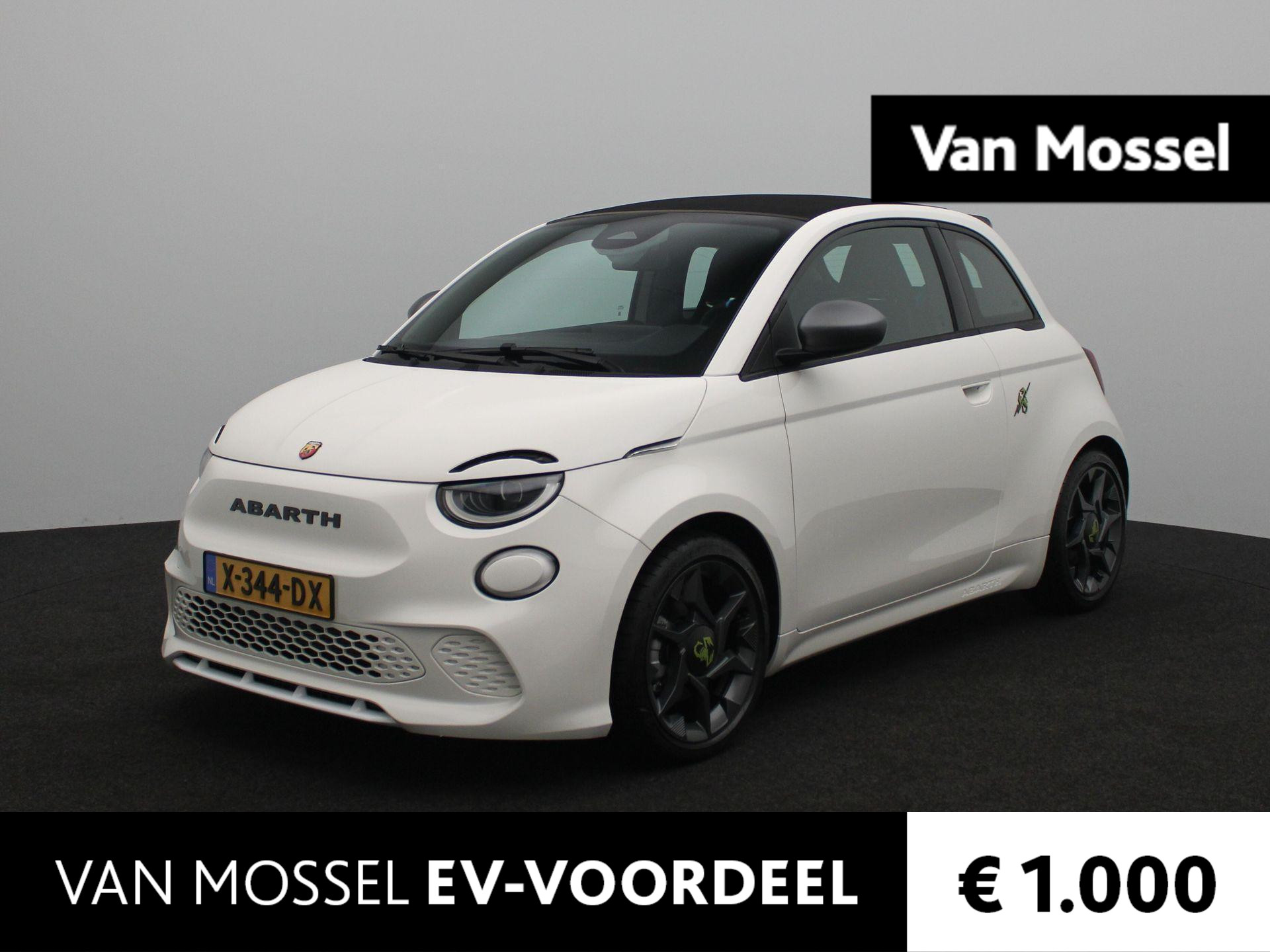 Abarth 500e Cabrio 42 kWh Aut. | 1751km!! | Navi | Led Koplampen | Camera | Cruise Control |